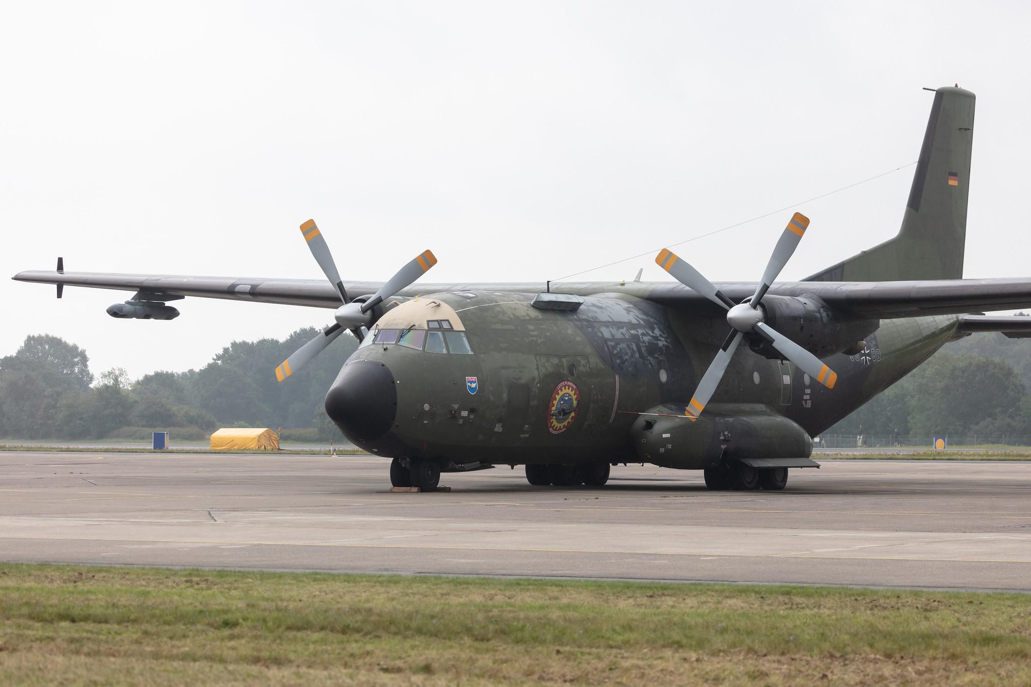Fliegerhorst Hohn: German Air Force (/ GAF) | Transall C-160D C160 | 50+88 | MSN D125