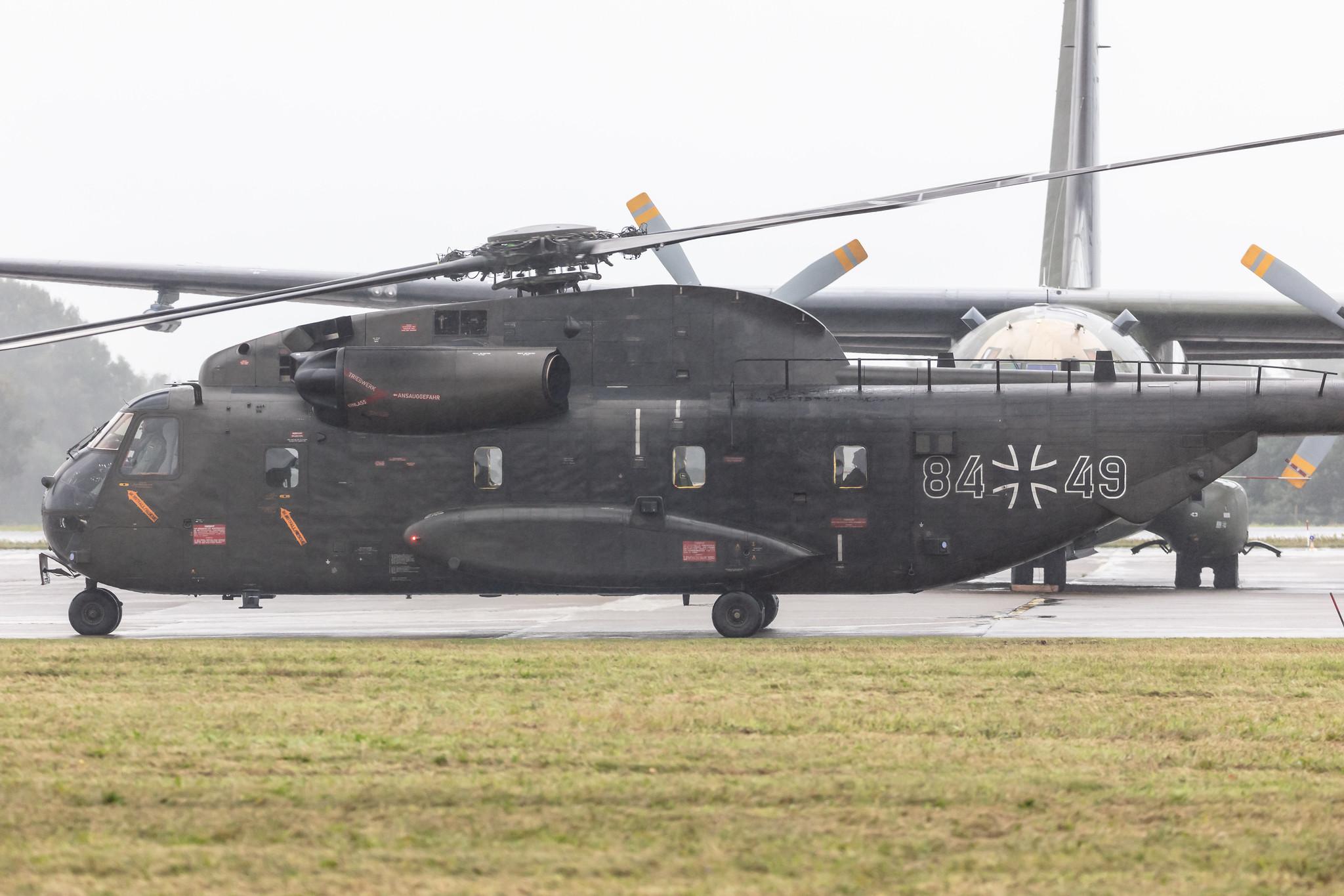 Fliegerhorst Hohn: German Air Force (/ GAF) | Sikorsky CH-53G | 84+49 | MSN V65-047