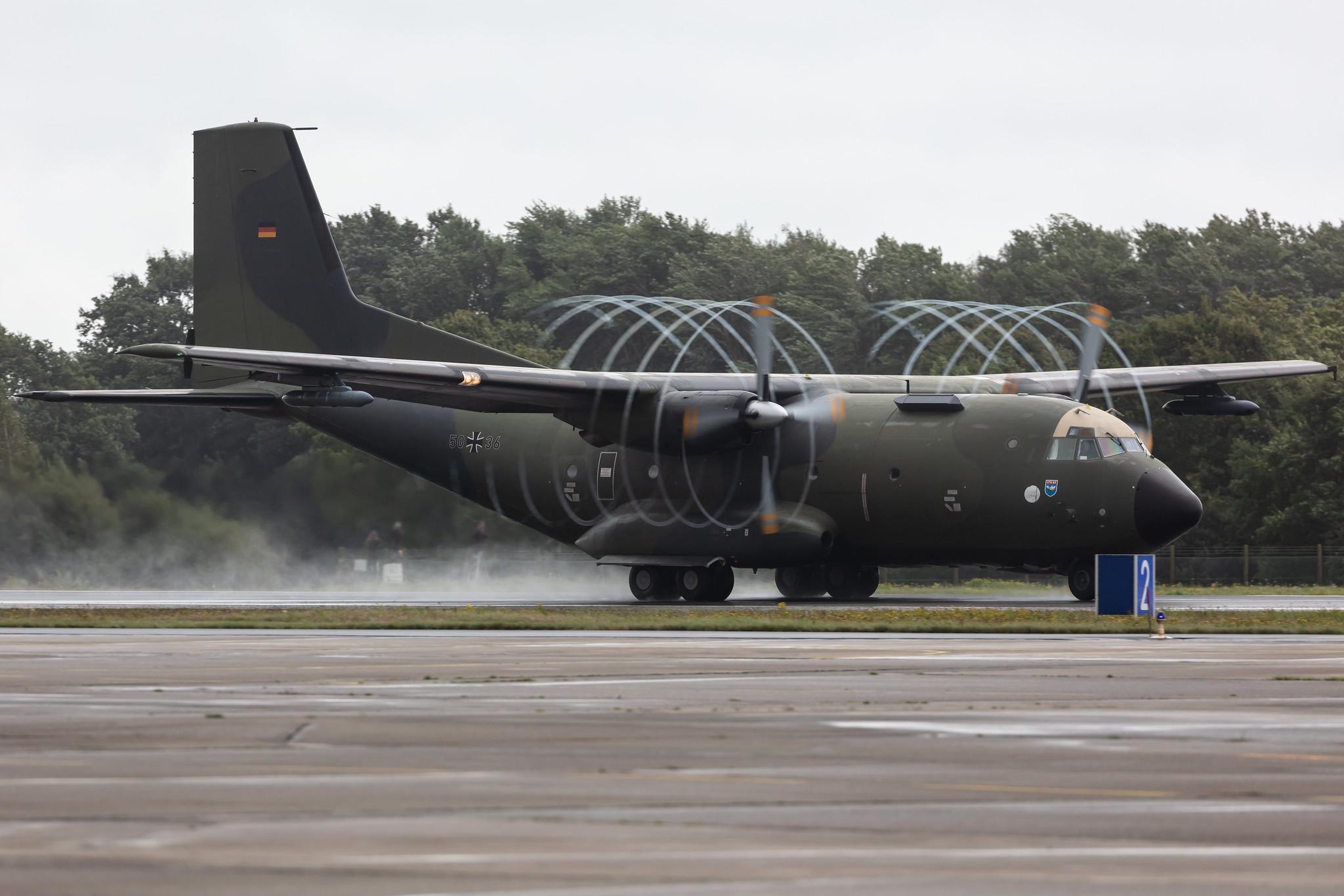 Fliegerhorst Hohn: German Air Force (/ GAF) | Transall C-160D C160 | 50+36 | MSN D58