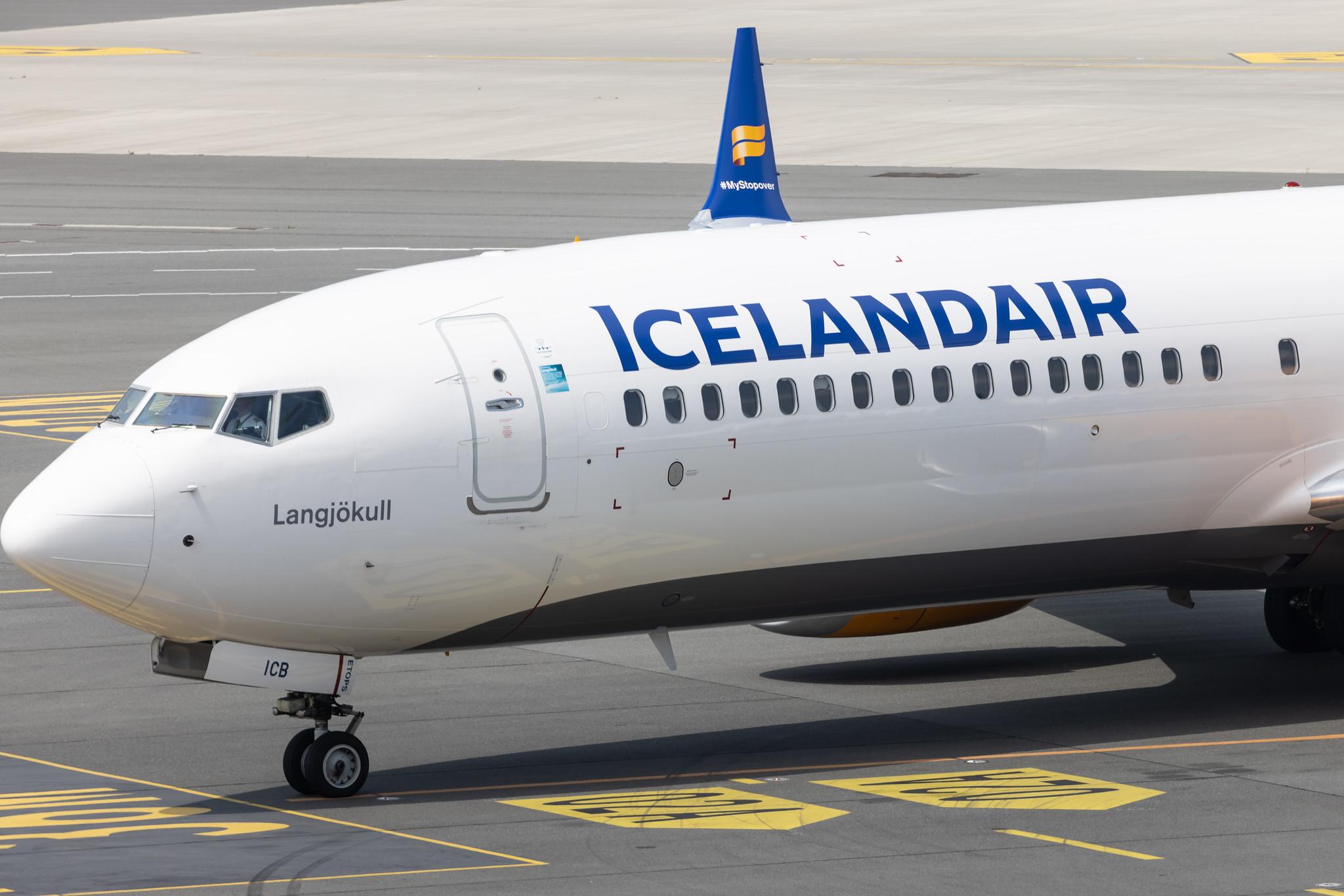 Hamburg Airport: Icelandair (FI / ICE) |  Boeing 737 MAX 9 B39M | TF-ICB | MSN 44568
