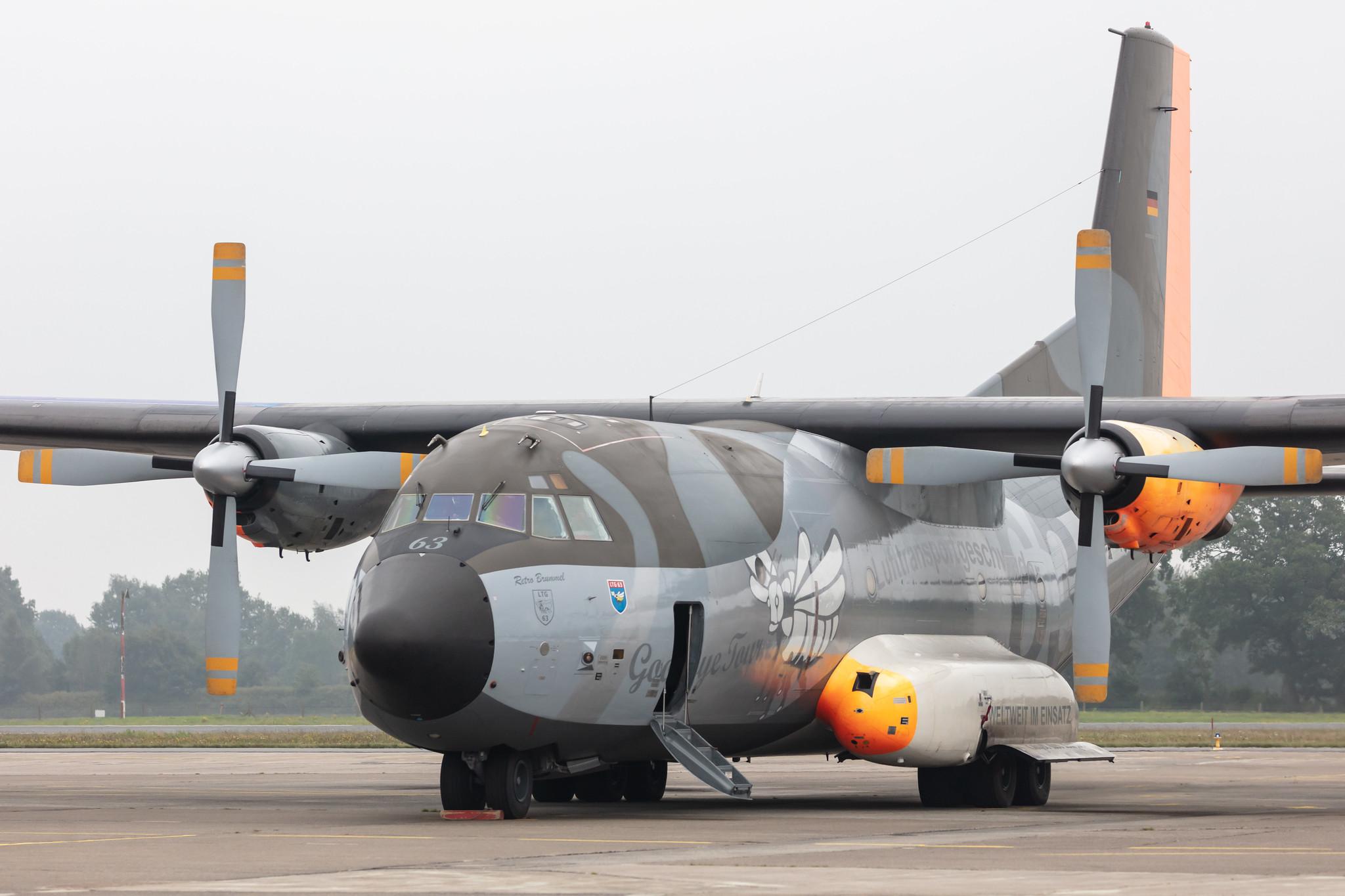 Fliegerhorst Hohn: German Air Force (/ GAF) | Transall C-160D C160 | 50+40 | MSN D62