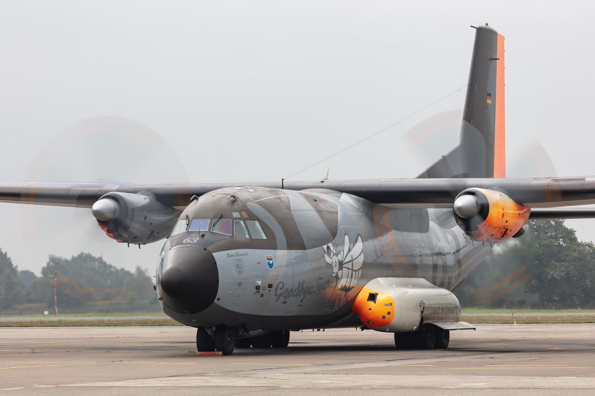 Fliegerhorst Hohn: German Air Force (/ GAF) | Transall C-160D C160 | 50+40 | MSN D62