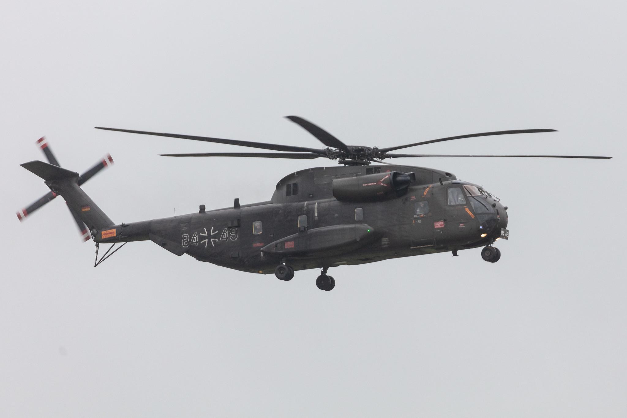 Fliegerhorst Hohn: German Air Force (/ GAF) | Sikorsky CH-53G | 84+49 | MSN V65-047