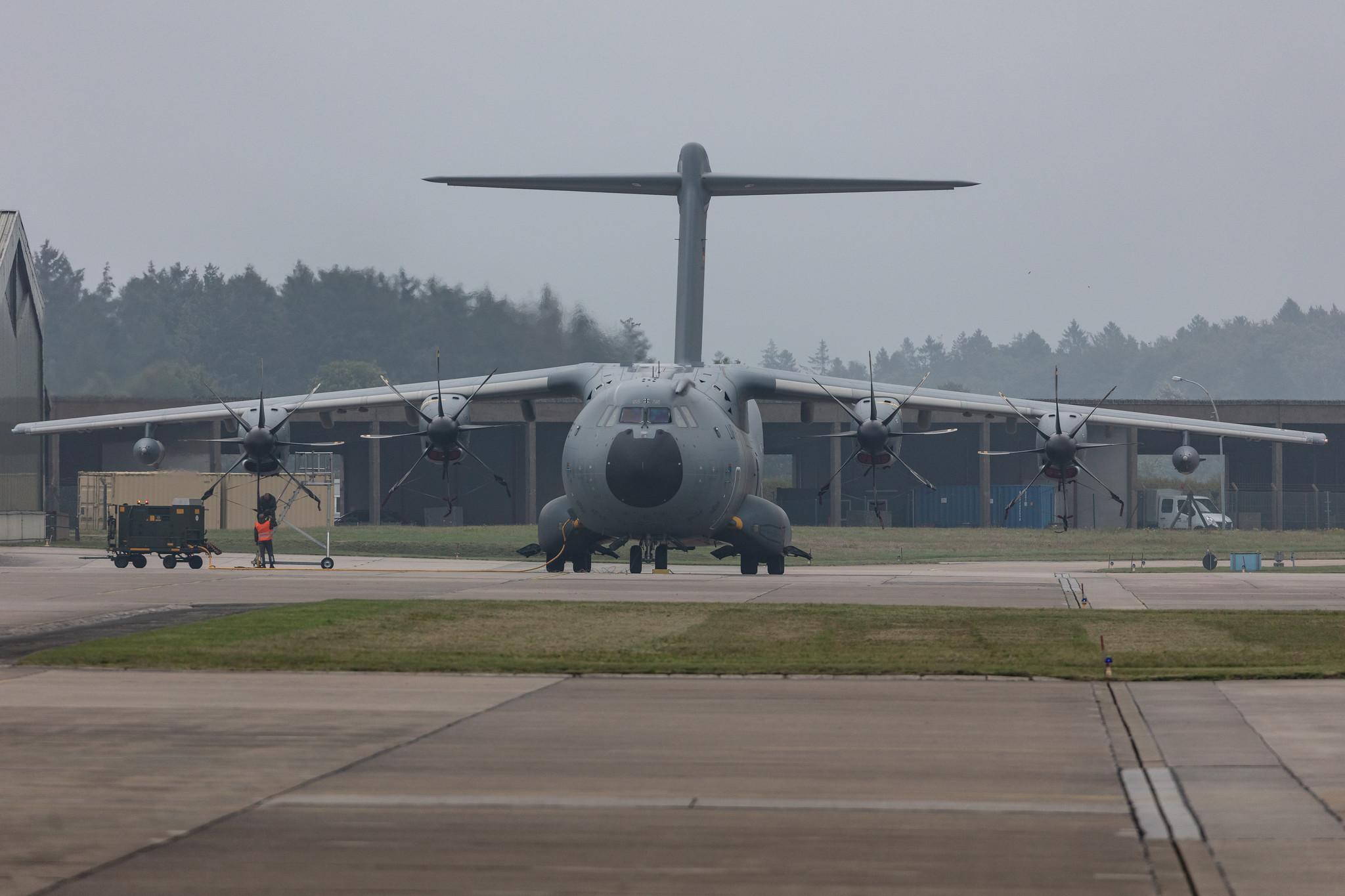 Fliegerhorst Hohn: German Air Force (/ GAF) | Airbus A400M-180 A400 | 54+25 | MSN 085