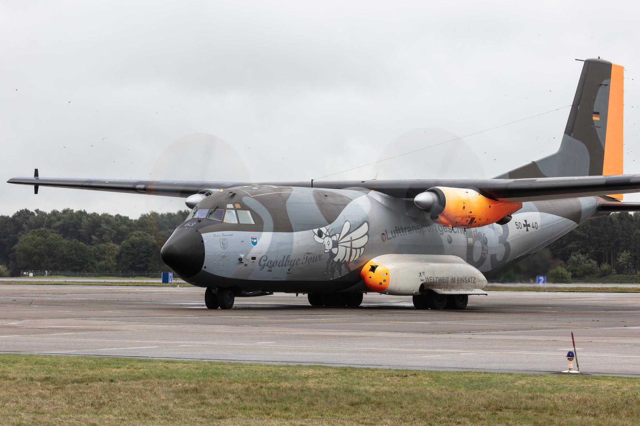 Fliegerhorst Hohn: German Air Force (/ GAF) | Transall C-160D C160 | 50+40 | MSN D62