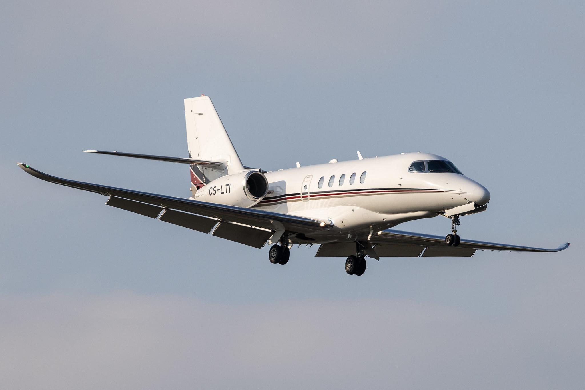 Hamburg Airport: NetJets Europe (/ NJE) |  Cessna 680A Citation Latitude C68A | CS-LTI | MSN 680A-0132