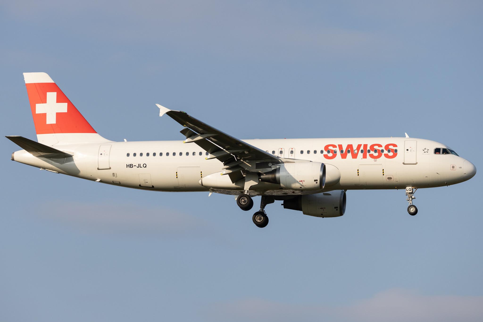 Hamburg Airport: Swiss (LX / SWR) | Airbus A320-214 A320 | HB-JLQ | MSN 4673