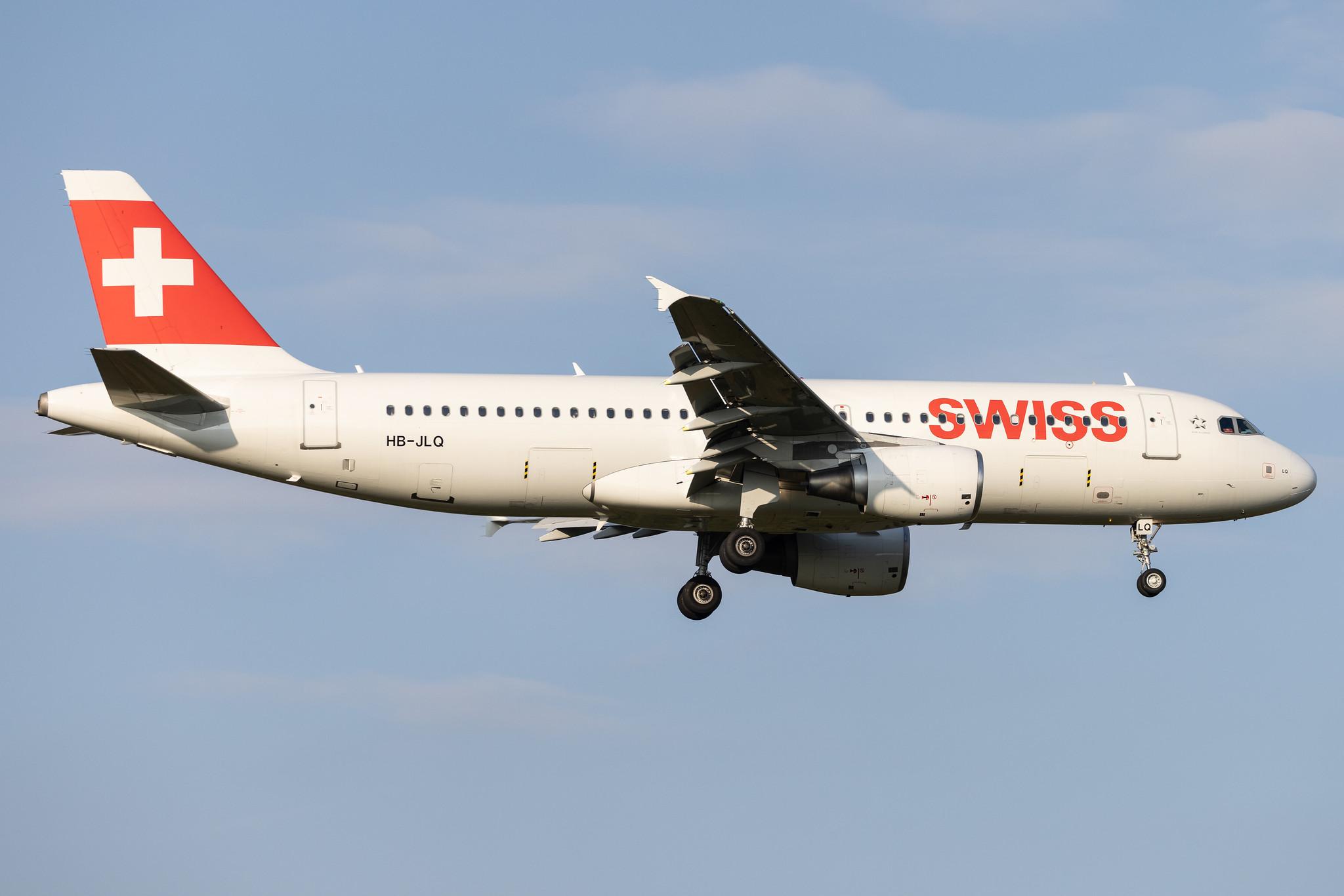 Hamburg Airport: Swiss (LX / SWR) | Airbus A320-214 A320 | HB-JLQ | MSN 4673