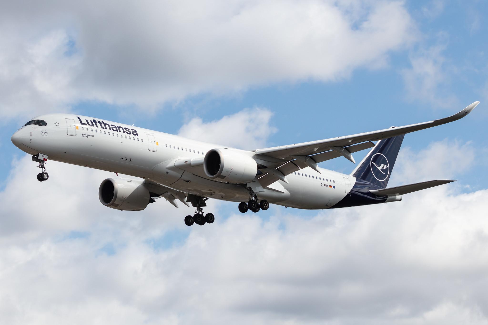 Frankfurt Airport: Lufthansa (LH / DLH) |  Airbus A350-941 A359 | D-AIXA | MSN 074