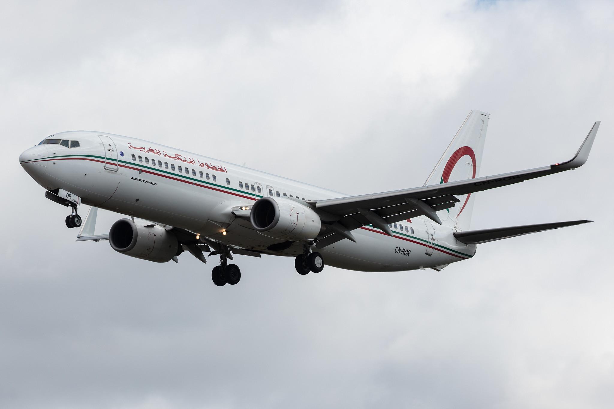 Frankfurt Airport: Royal Air Maroc (AT / RAM) |  Boeing 737-8B6 B738 | CN-ROR | MSN 33067