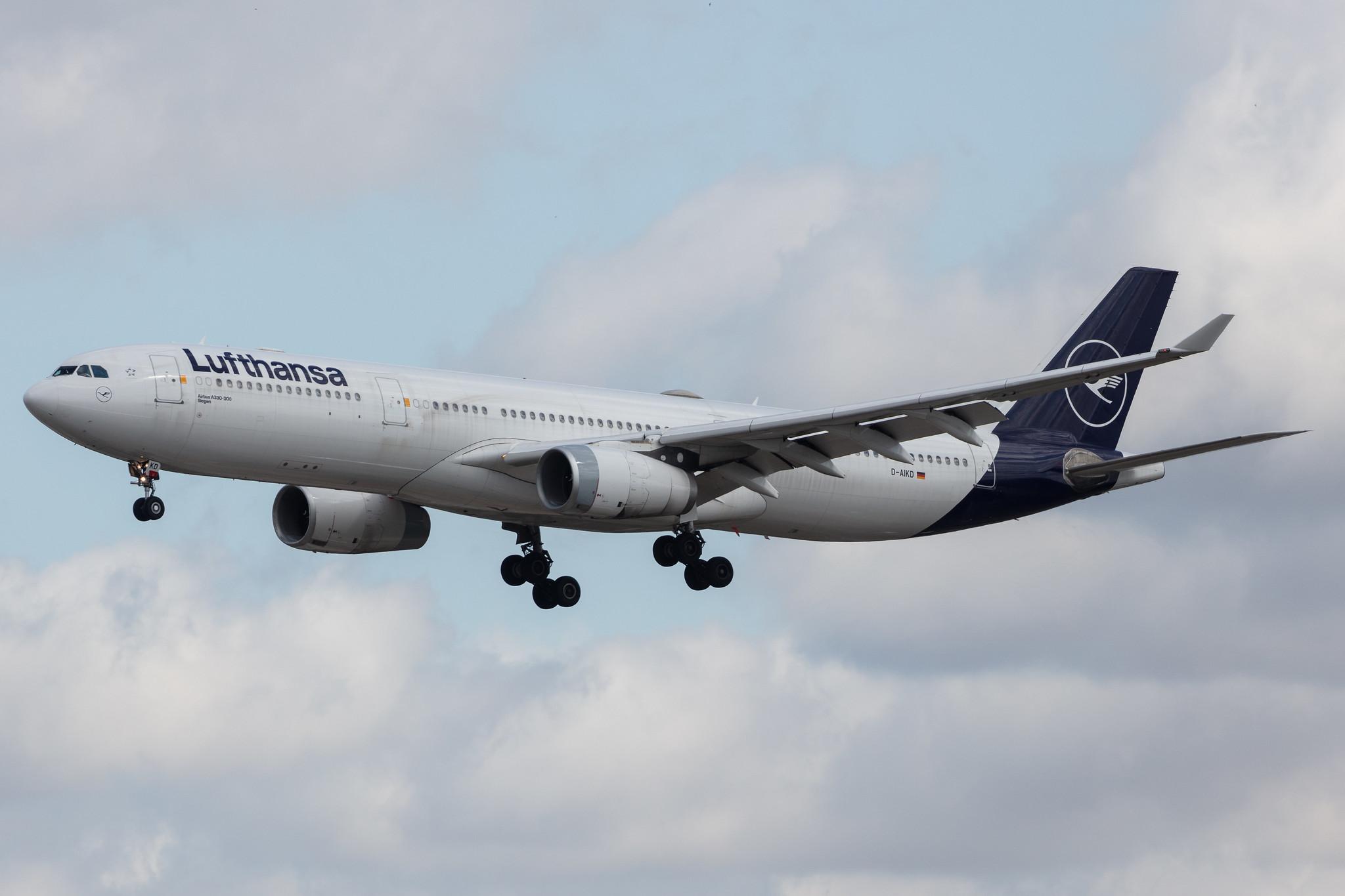 Frankfurt Airport: Lufthansa (LH / DLH) |  Airbus A330-343 A333 | D-AIKD | MSN 0629