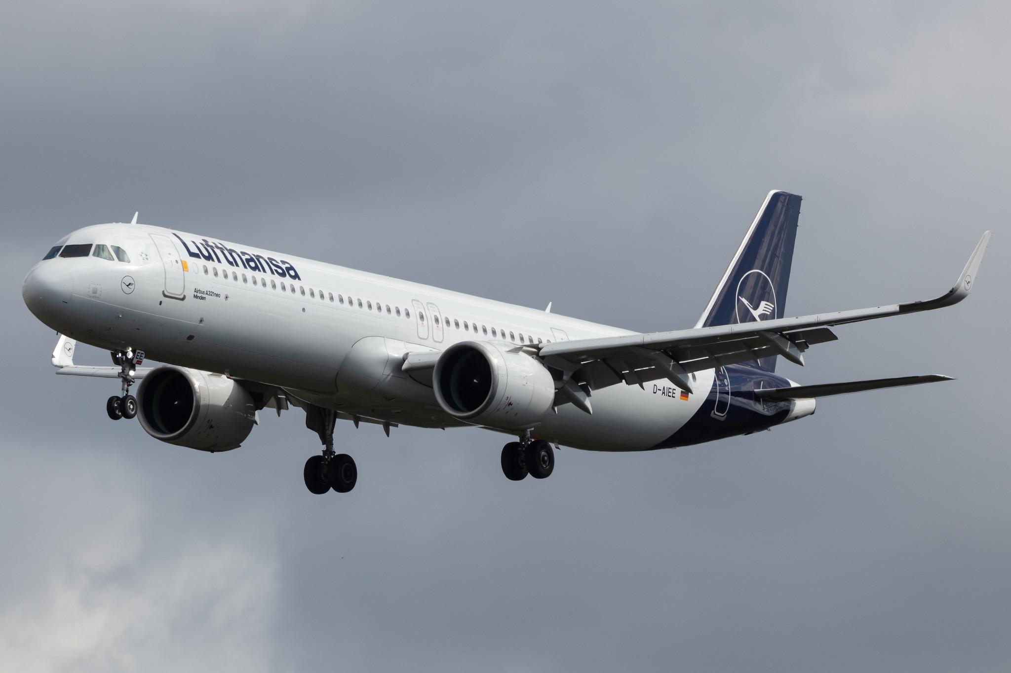 Frankfurt Airport: Lufthansa (LH / DLH) |  Airbus A321-271NX A21N | D-AIEE | MSN 9046