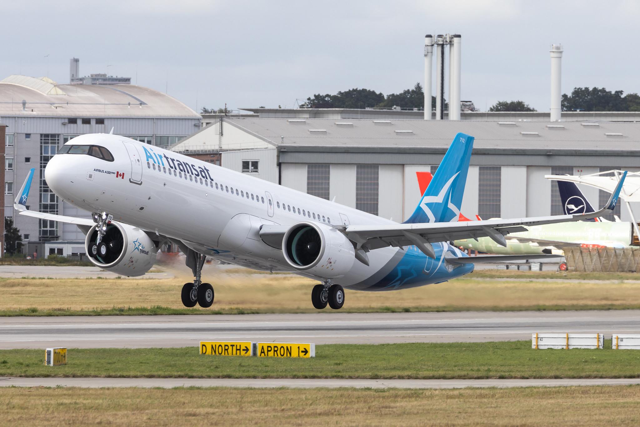 Hamburg Finkenwerder: Air Transat (TS / TSC) | Airbus A321-271NX A21N | C-GOIP | MSN 10848