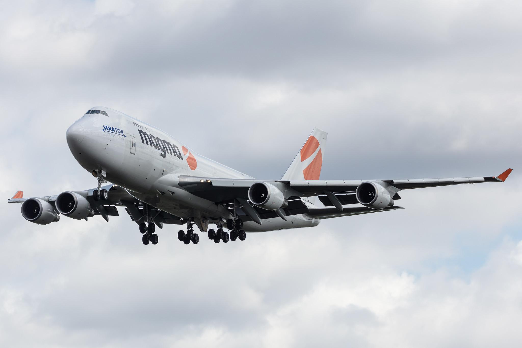Frankfurt Airport: Magma Aviation (CC / ABD) | Operator: Air Atlanta Icelandic | Boeing 747-4F6(BDSF) B744 | TF-AMN | MSN 27602