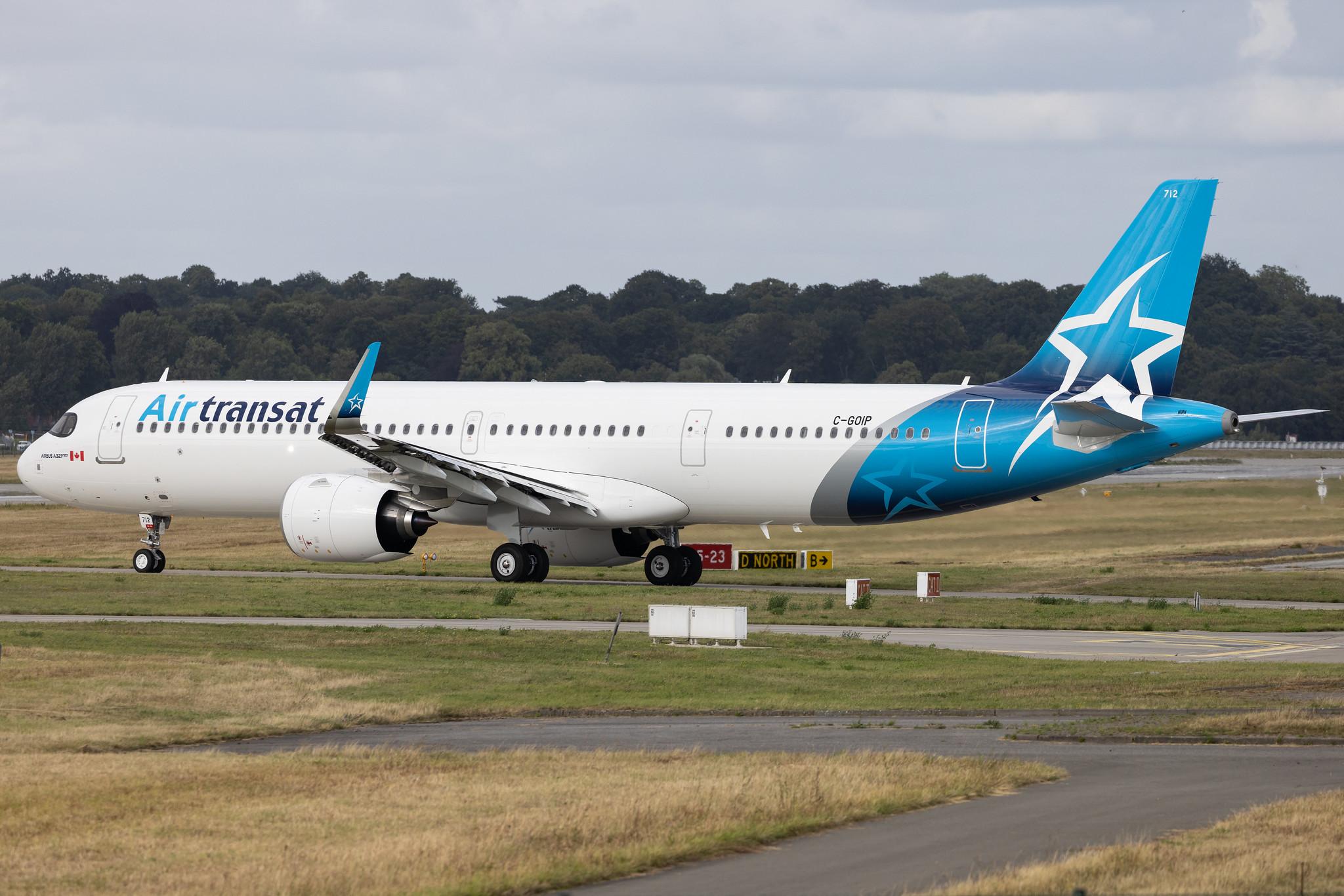 Hamburg Finkenwerder: Air Transat (TS / TSC) |  Airbus A321-271NX A21N | C-GOIP | MSN 10848