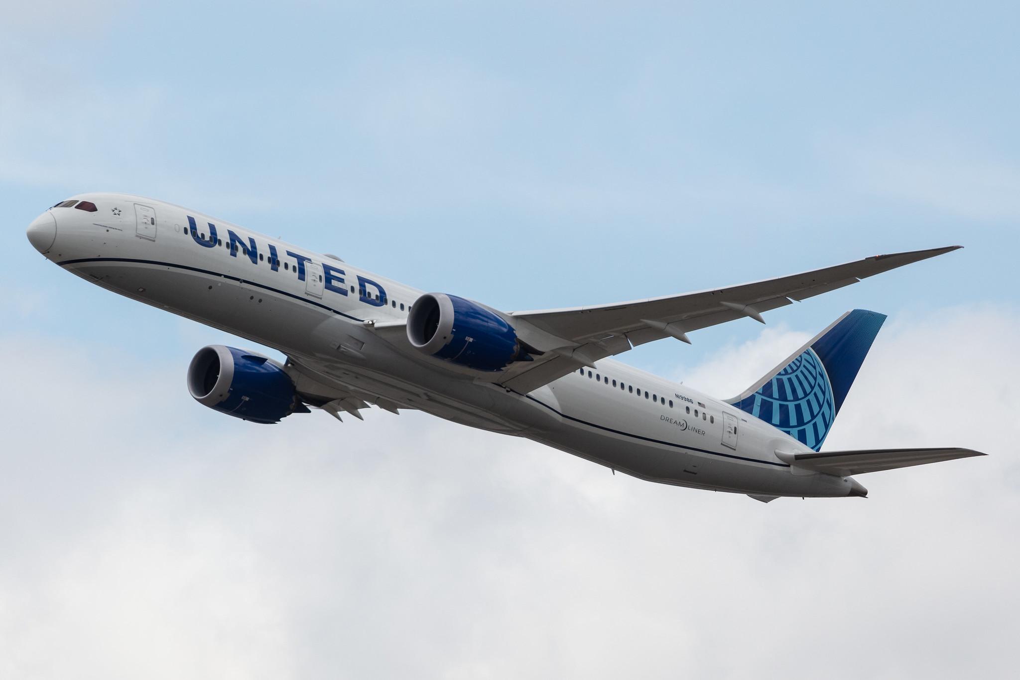 Frankfurt Airport: United Airlines (UA / UAL) |  Boeing 787-9 Dreamliner B789 | N19986 | MSN 66145