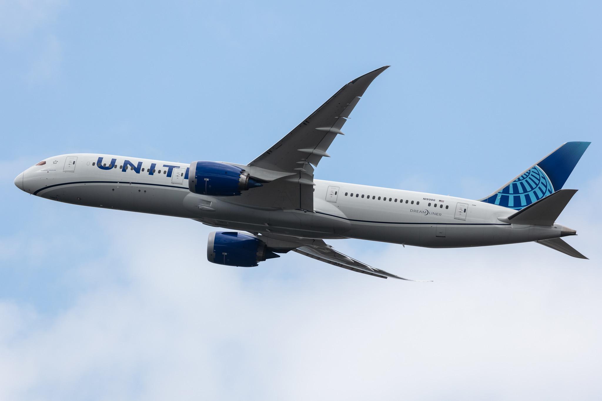 Frankfurt Airport: United Airlines (UA / UAL) |  Boeing 787-9 Dreamliner B789 | N19986 | MSN 66145