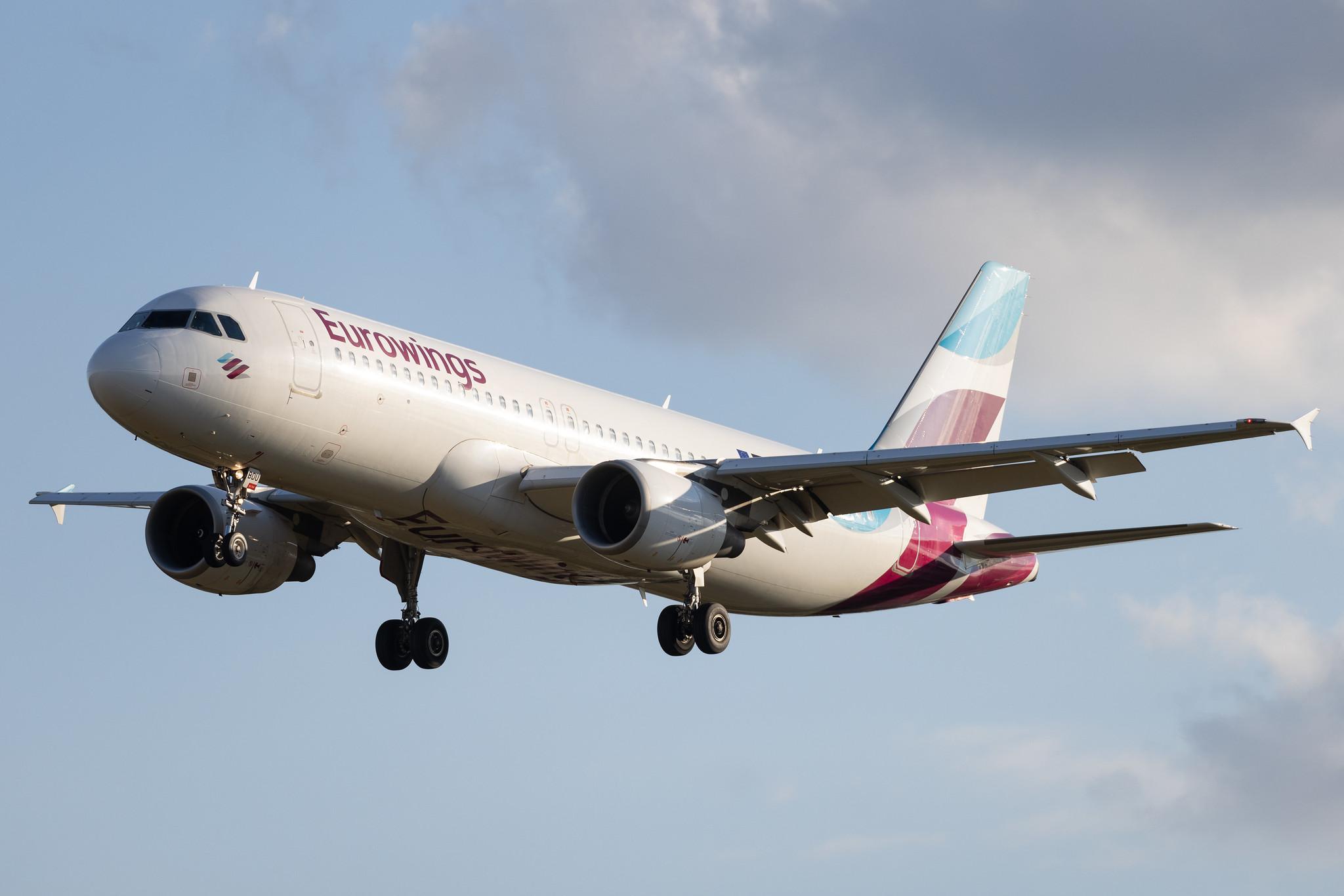 Hamburg Airport: Eurowings (EW / EWG) | Airbus A320-214 A320 | D-ABDU | MSN 3516
