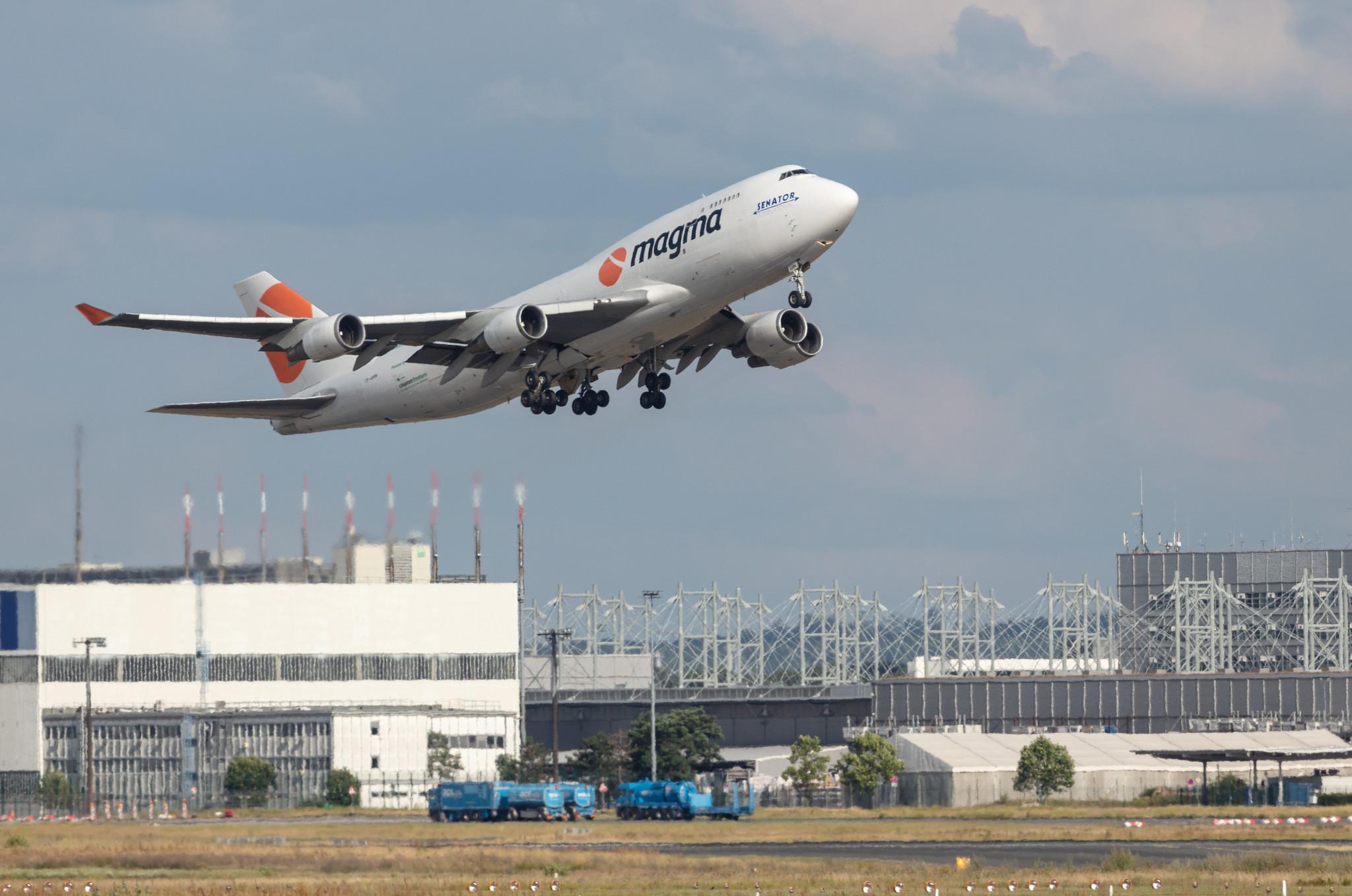 Frankfurt Airport: Magma Aviation (CC / ABD) | Operator: Air Atlanta Icelandic | Boeing 747-4F6(BDSF) B744 | TF-AMN | MSN 27602