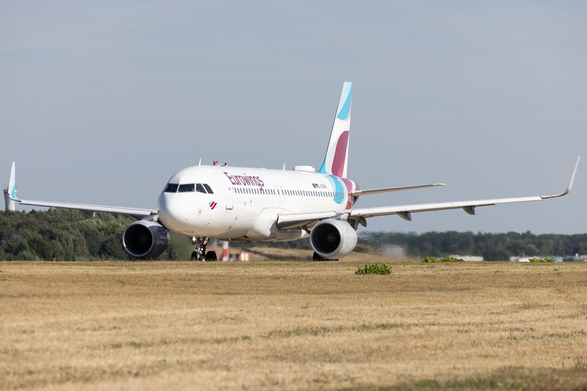 Hamburg Airport: Eurowings (EW / EWG) | Airbus A320-214 A320 | D-AEWV | MSN 7545