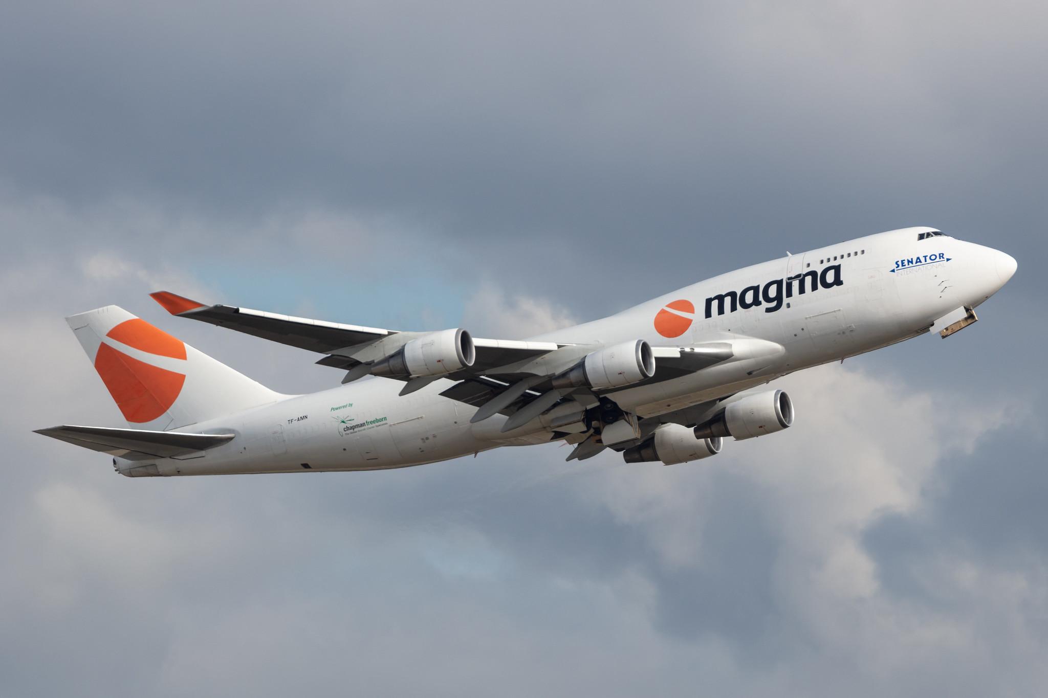 Frankfurt Airport: Magma Aviation (CC / ABD) | Operator: Air Atlanta Icelandic | Boeing 747-4F6(BDSF) B744 | TF-AMN | MSN 27602