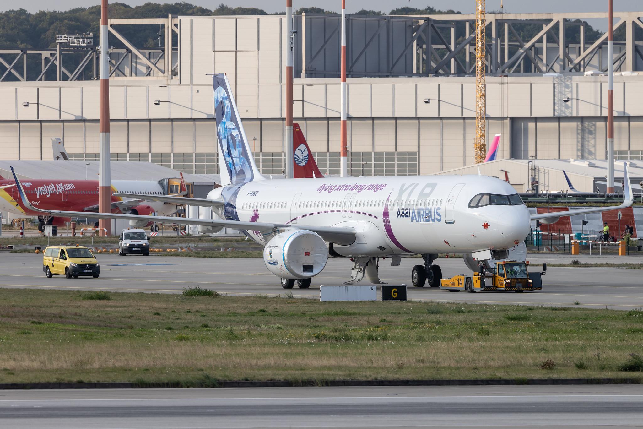 Hamburg Finkenwerder: Airbus (/ AIB) | Airbus A321-271NY A21N | F-WWBZ | MSN 11058 (Second build Airbus A321 XLR)