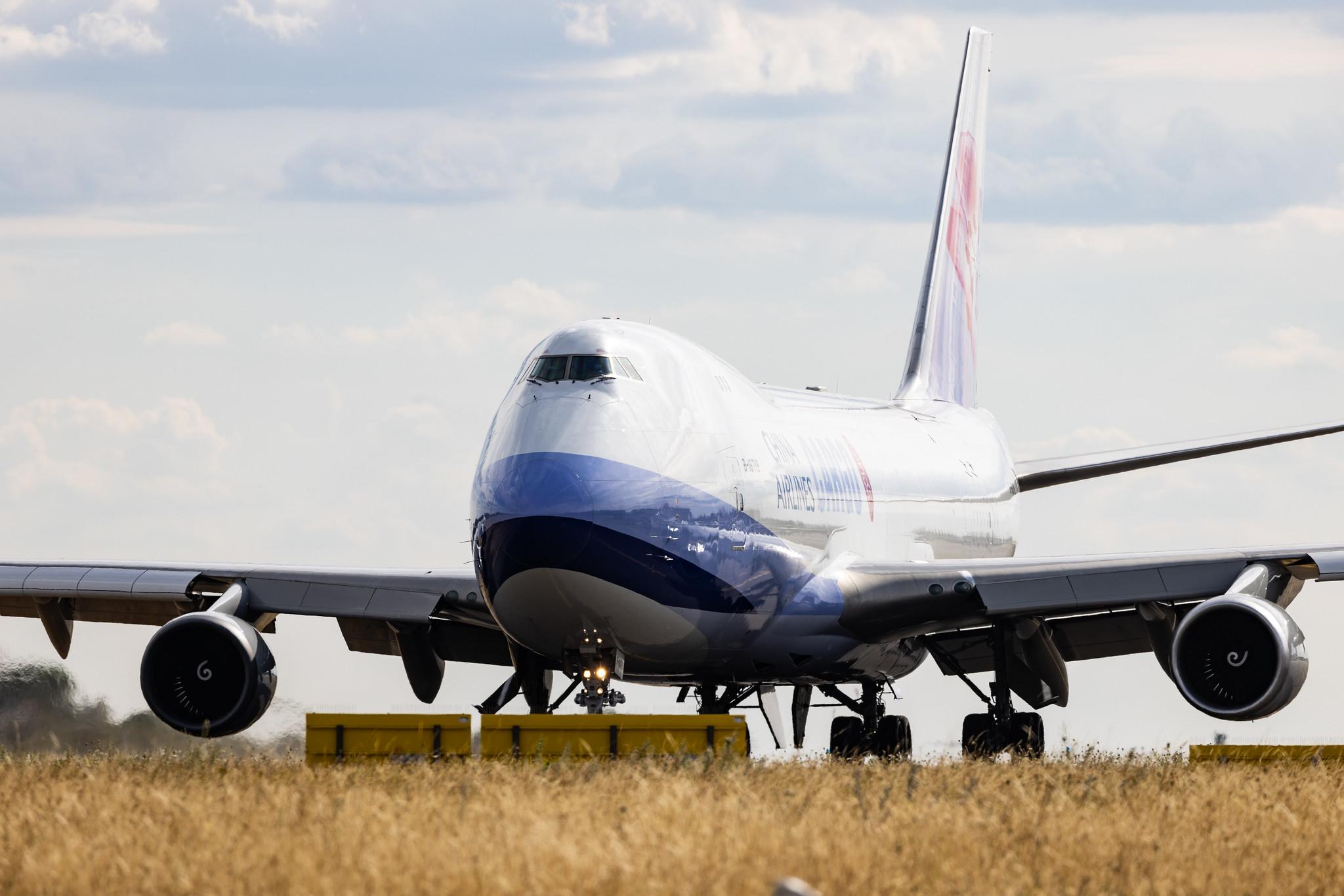 Luxembourg Findel Airport: China Airlines Cargo (CI / CAL) | Operator: China Airlines |  Boeing 747-409(F) B744 | B-18719 | MSN 33739