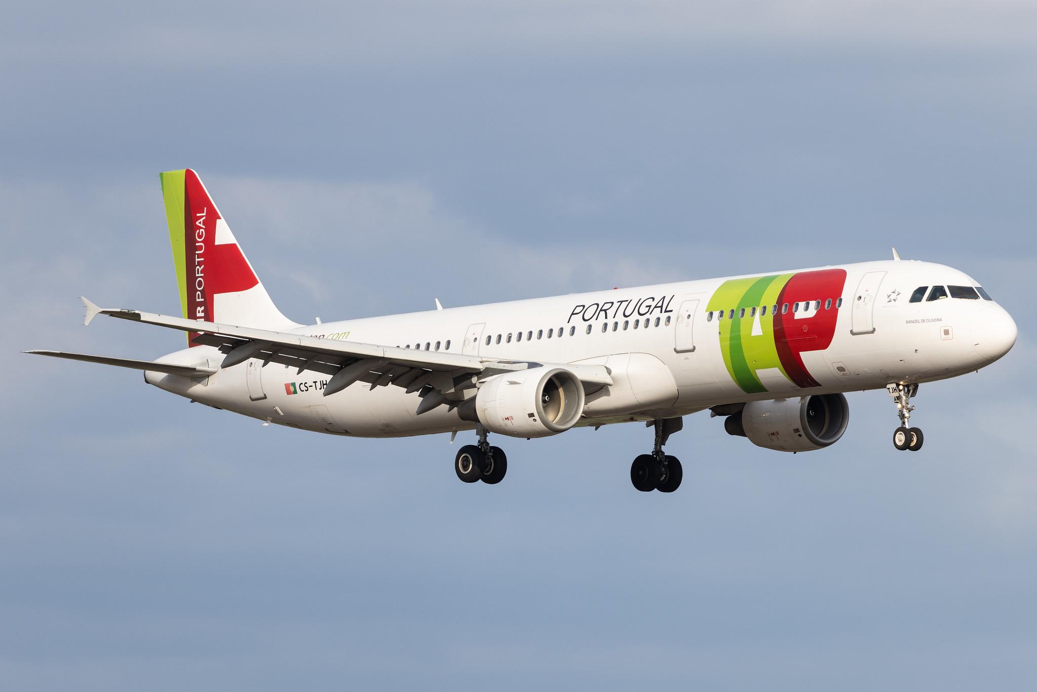 Luxembourg Findel Airport: TAP Air Portugal (TP / TAP) | Airbus A321-211 A321 | CS-TJH | MSN 2270