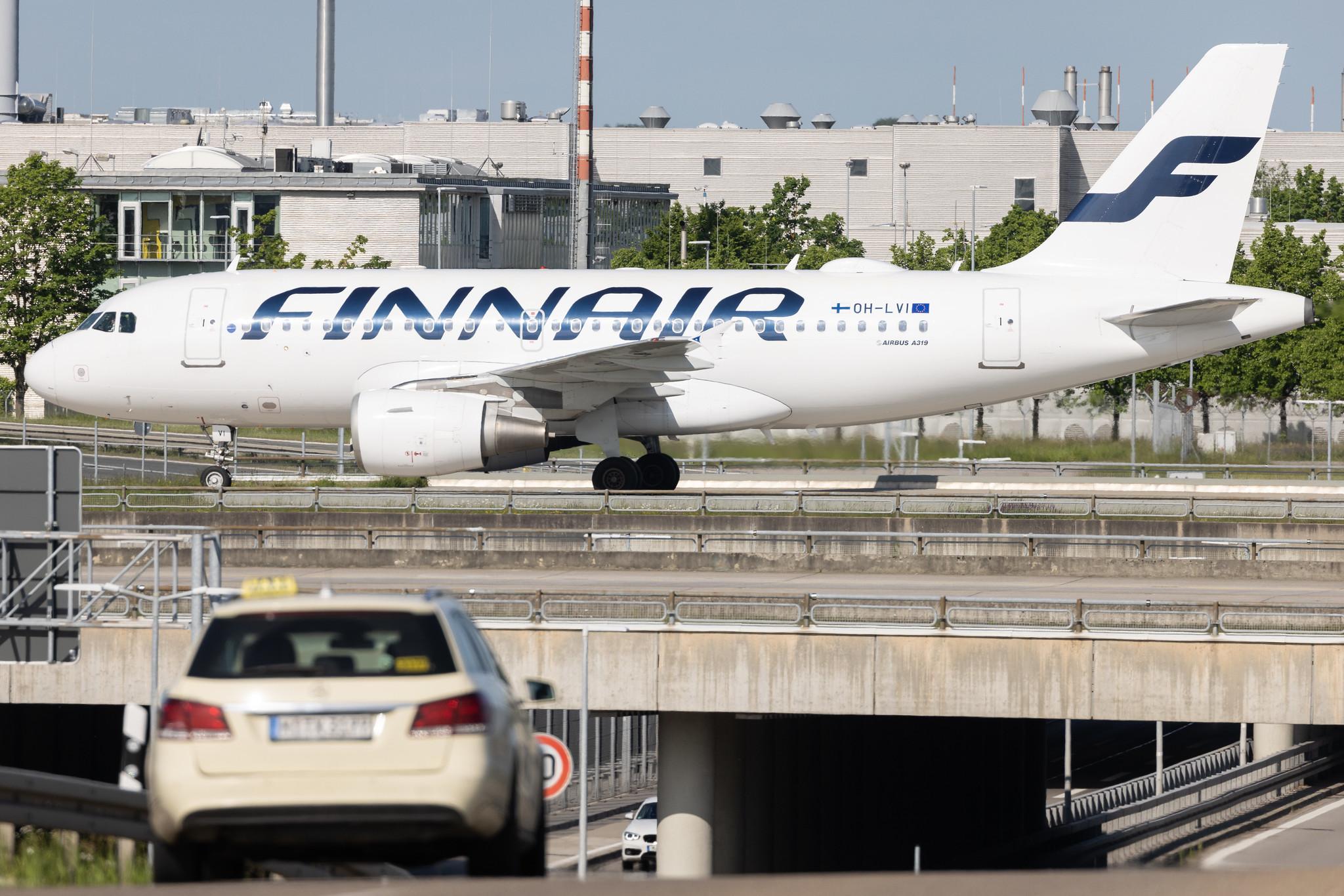 Munich Airport: Finnair (AY / FIN) | Airbus A319-112 A319 | OH-LVI | MSN 1364