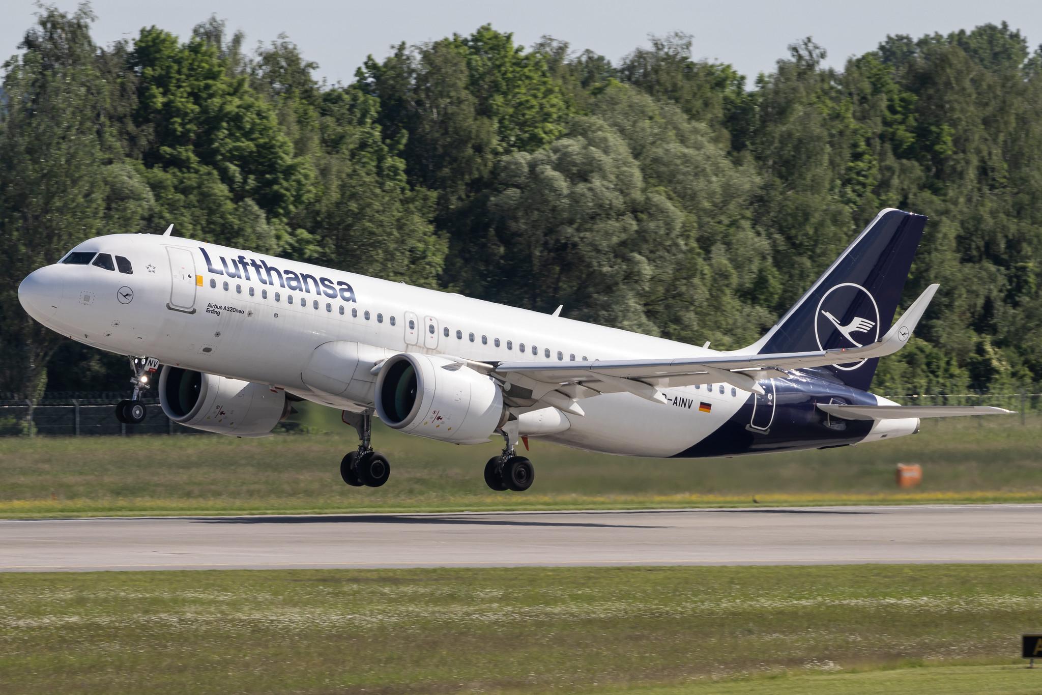 Munich Airport: Lufthansa (LH / DLH) | Airbus A320-271N A20N | D-AINV | MSN 9071