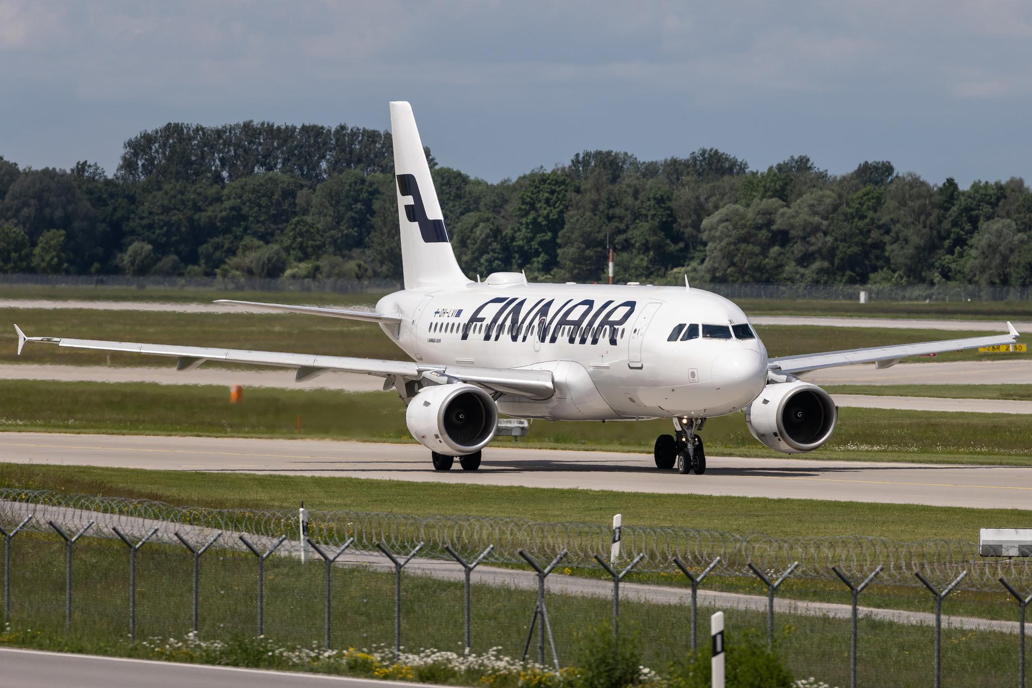 Munich Airport: Finnair (AY / FIN) | Airbus A319-112 A319 | OH-LVI | MSN 1364
