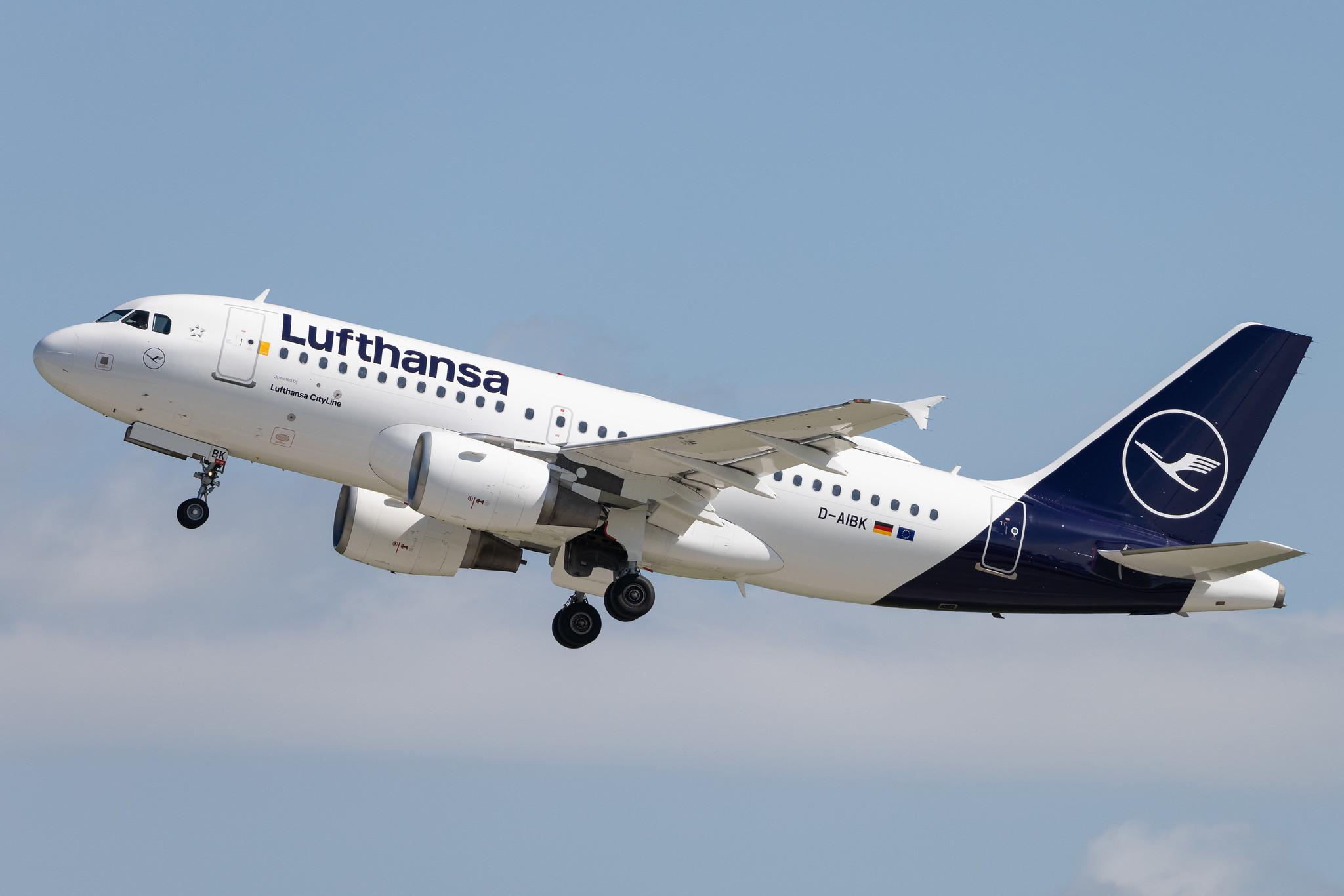 Munich Airport: Lufthansa (LH / DLH) | Operator: Lufthansa CityLine | Airbus A319-112 A319 | D-AIBK | MSN 2131