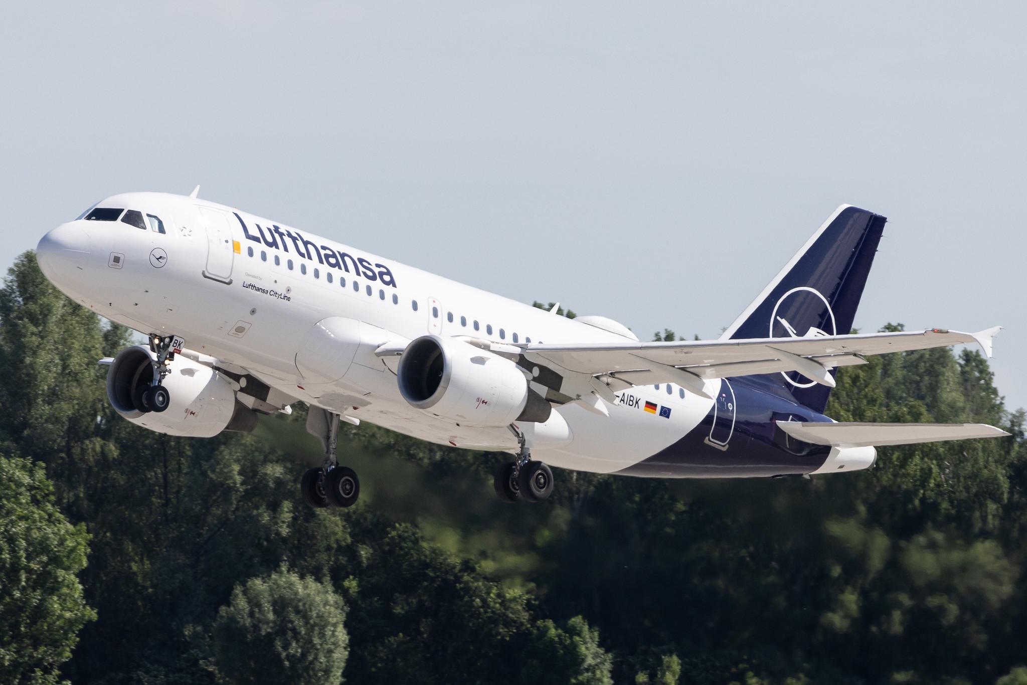 Munich Airport: Lufthansa (LH / DLH) | Operator: Lufthansa CityLine | Airbus A319-112 A319 | D-AIBK | MSN 2131