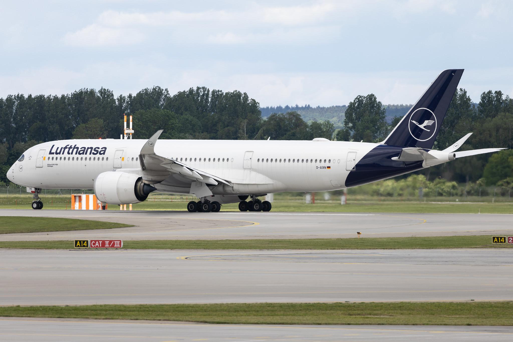 Munich Airport: Lufthansa (LH / DLH) | Airbus A350-941 A359 | D-AIXN | MSN 292