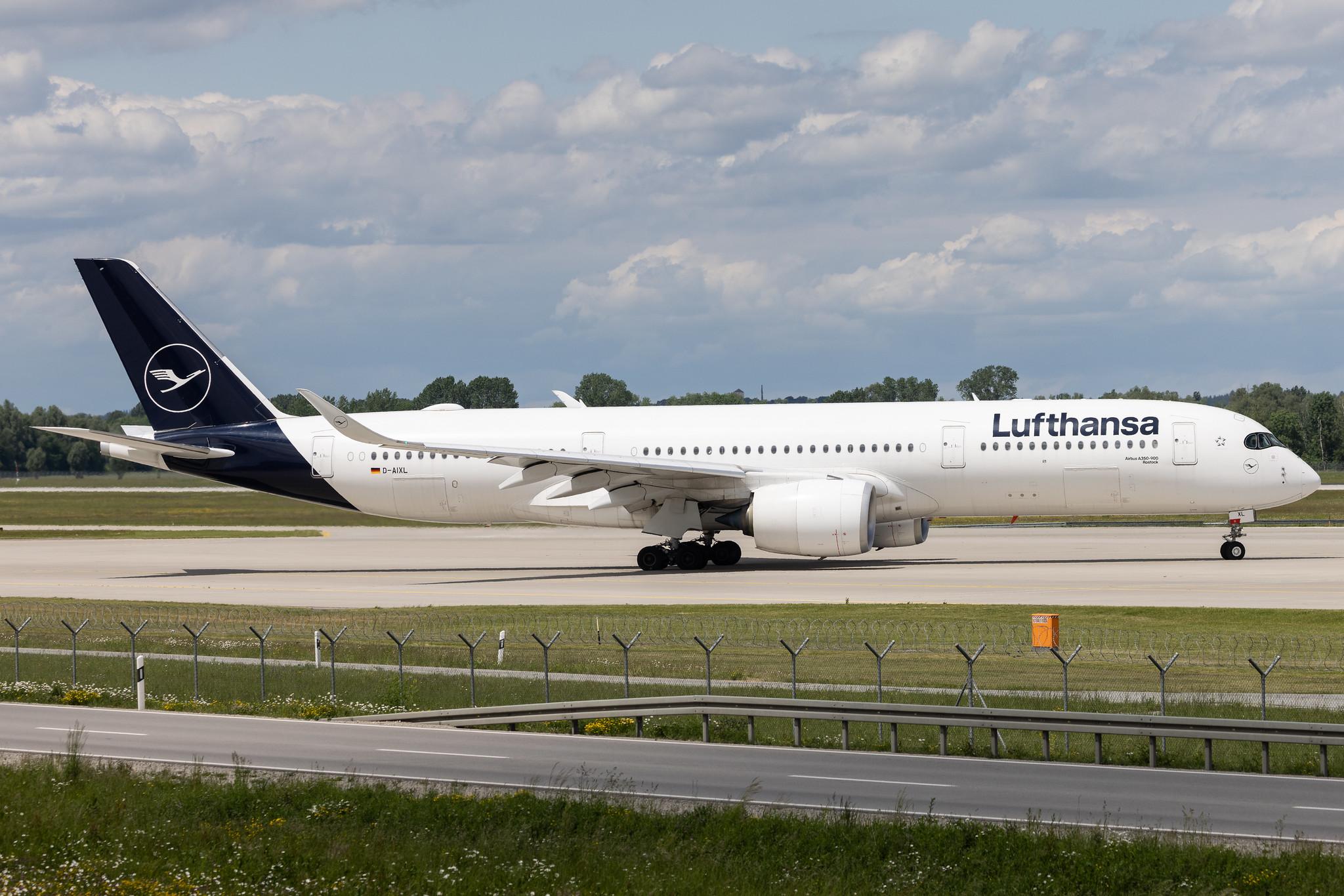 Munich Airport: Lufthansa (LH / DLH) | Airbus A350-941 A359 | D-AIXL | MSN 255