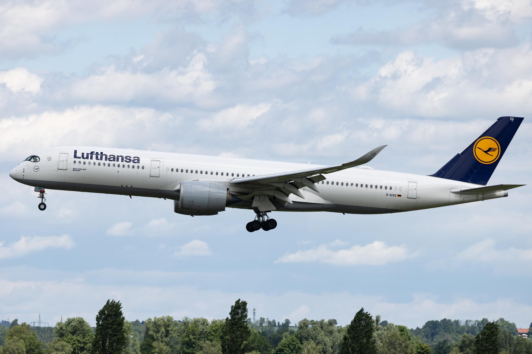 Munich Airport: Lufthansa (LH / DLH) | Airbus A350-941 A359 | D-AIXG | MSN 174