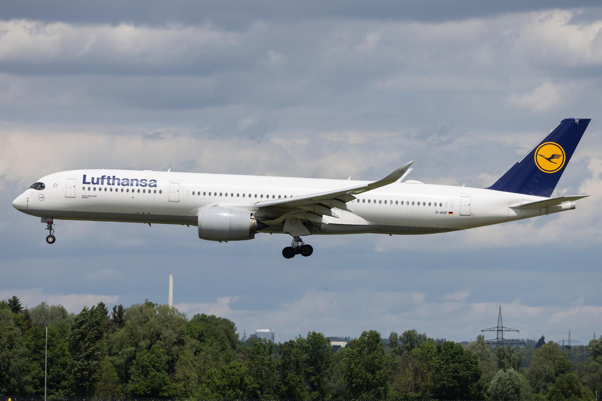 Munich Airport: Lufthansa (LH / DLH) | Airbus A350-941 A359 | D-AIXF | MSN 146