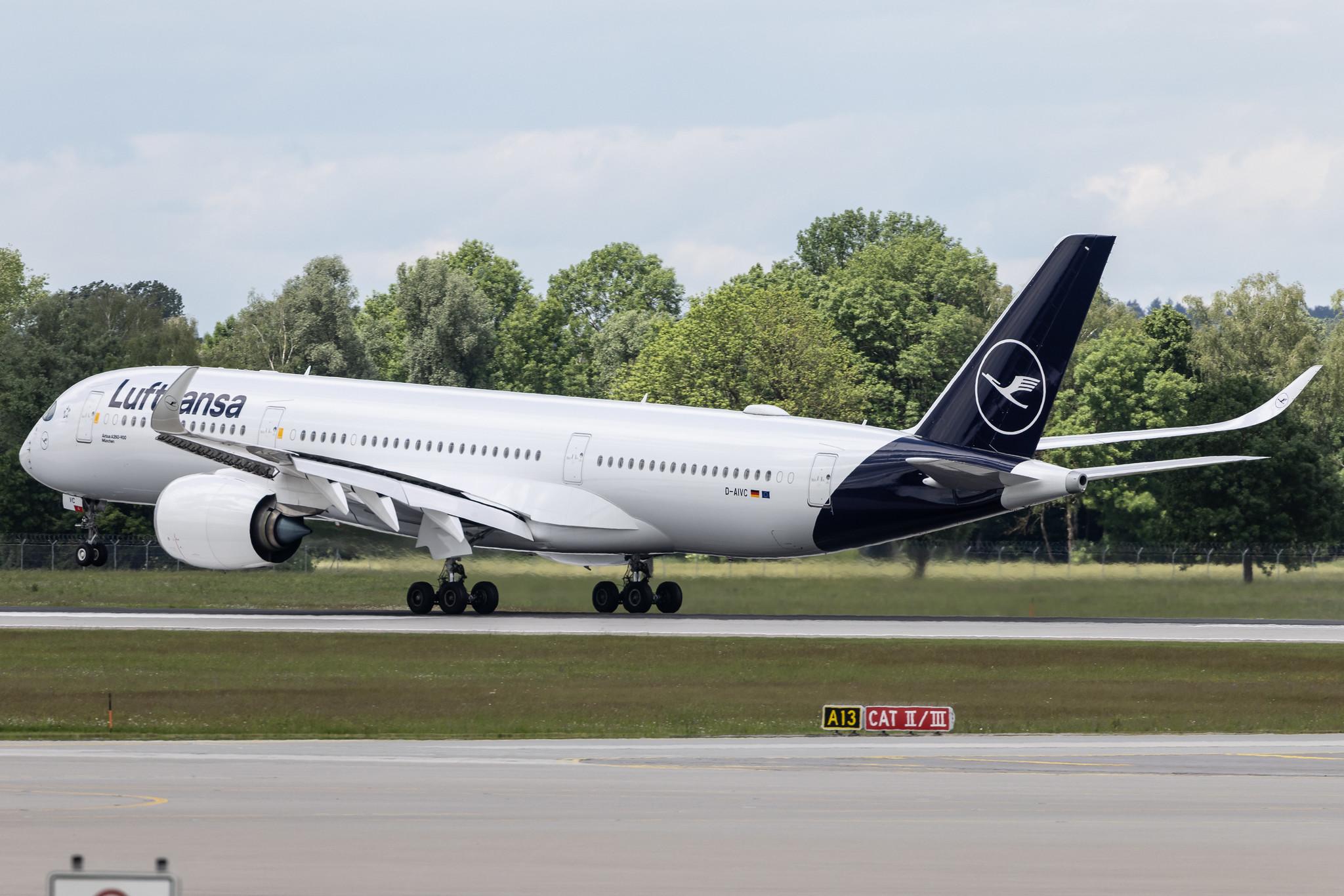 Munich Airport: Lufthansa (LH / DLH) | Airbus A350-941 A359 | D-AIVC | MSN 243