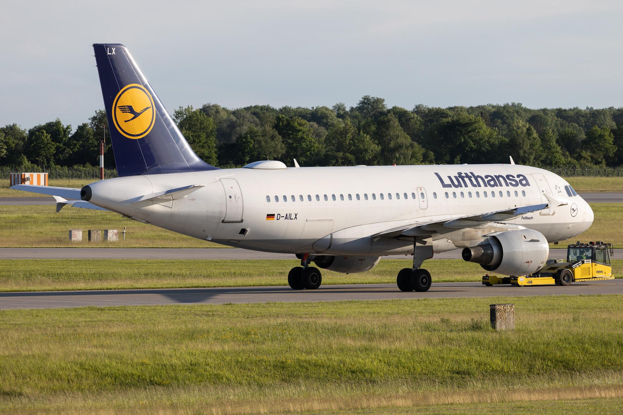 Munich Airport: Lufthansa (LH / DLH) | Operator: Lufthansa CityLine | Airbus A319-114 A319 | D-AILX | MSN 0860