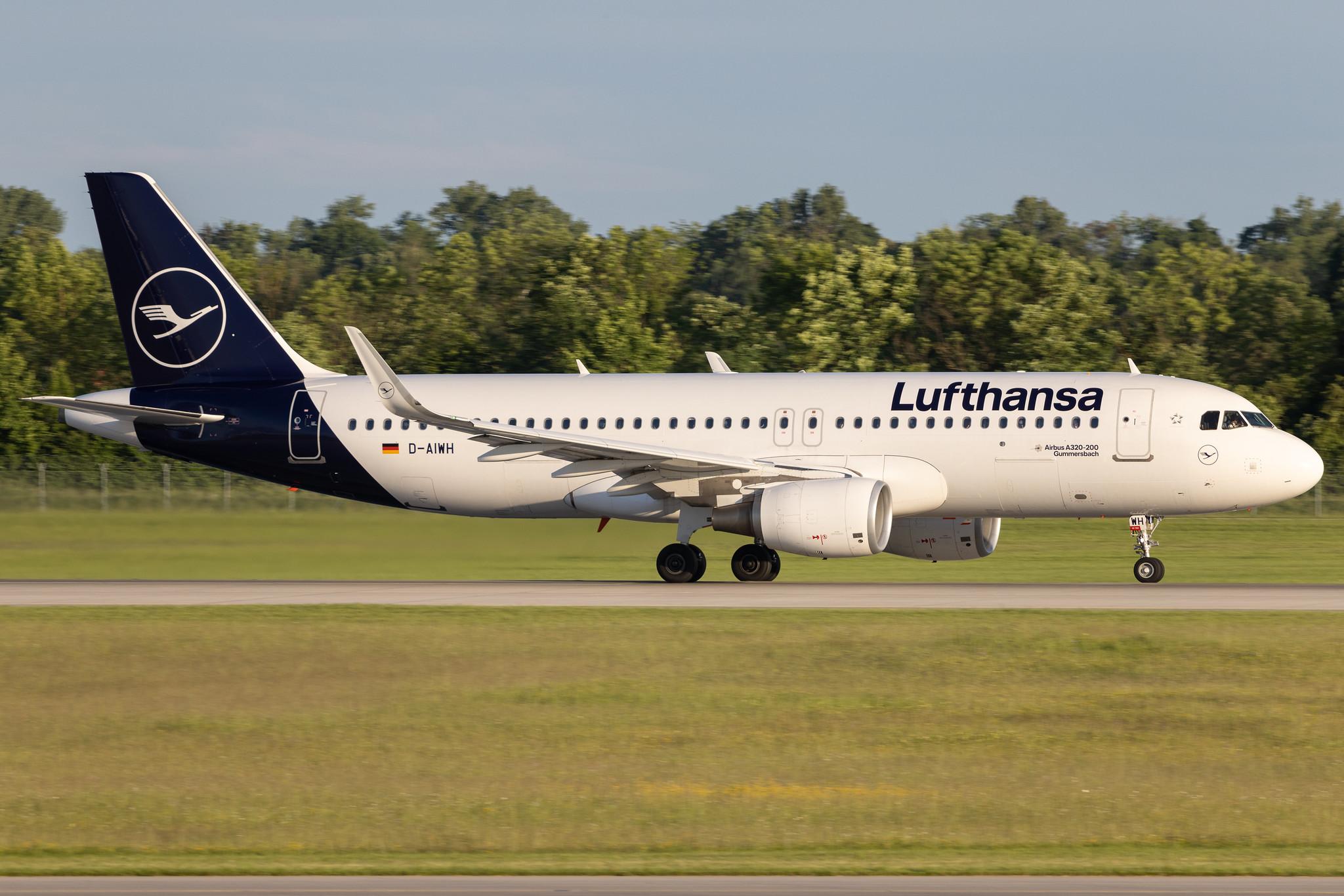 Munich Airport: Lufthansa (LH / DLH) | Airbus A320-214 A320 | D-AIWH | MSN 8911