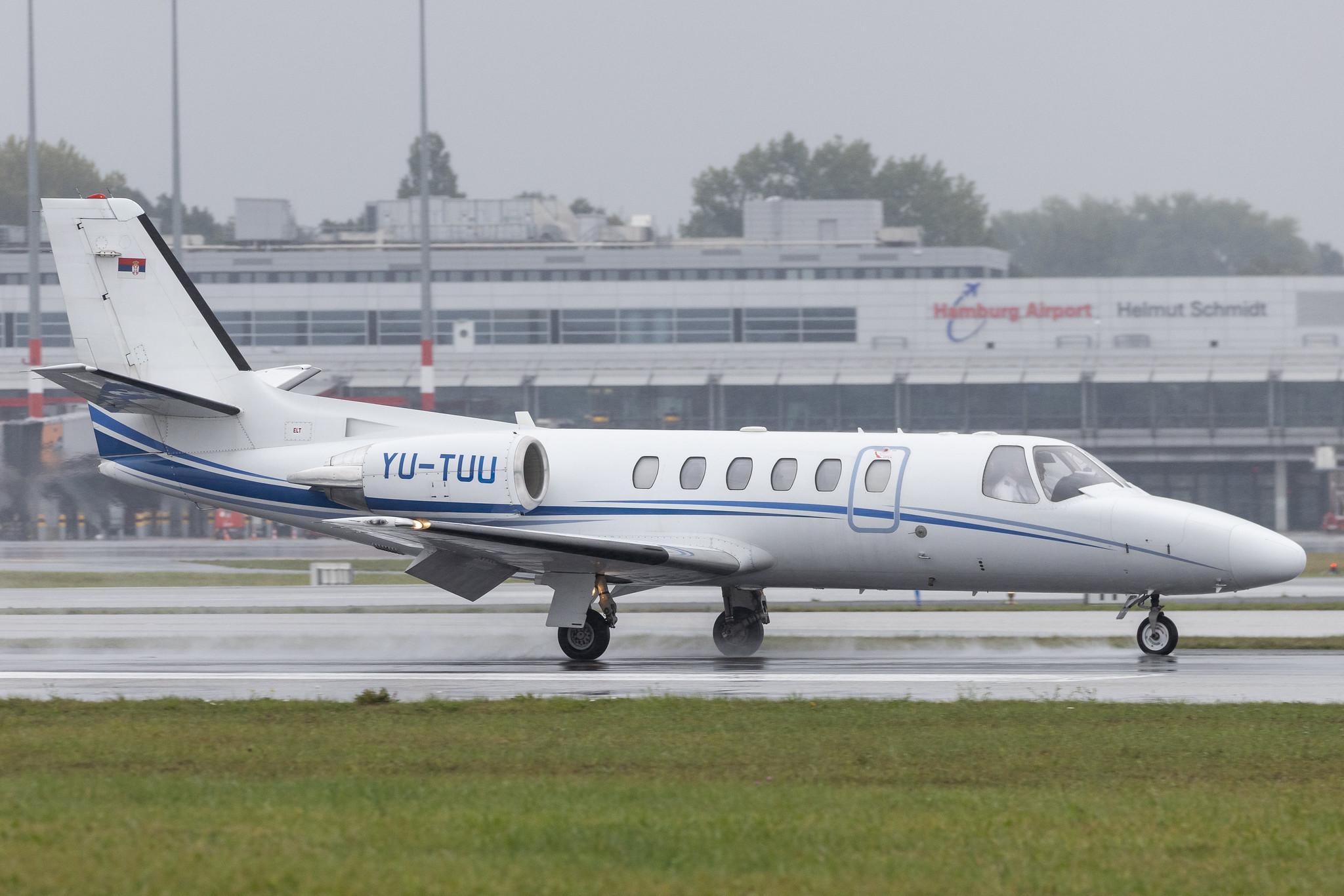 Hamburg Airport: AirPink (/ PNK) | Cessna 550B Citation Bravo C55B | YU-TUU | MSN 550-1136