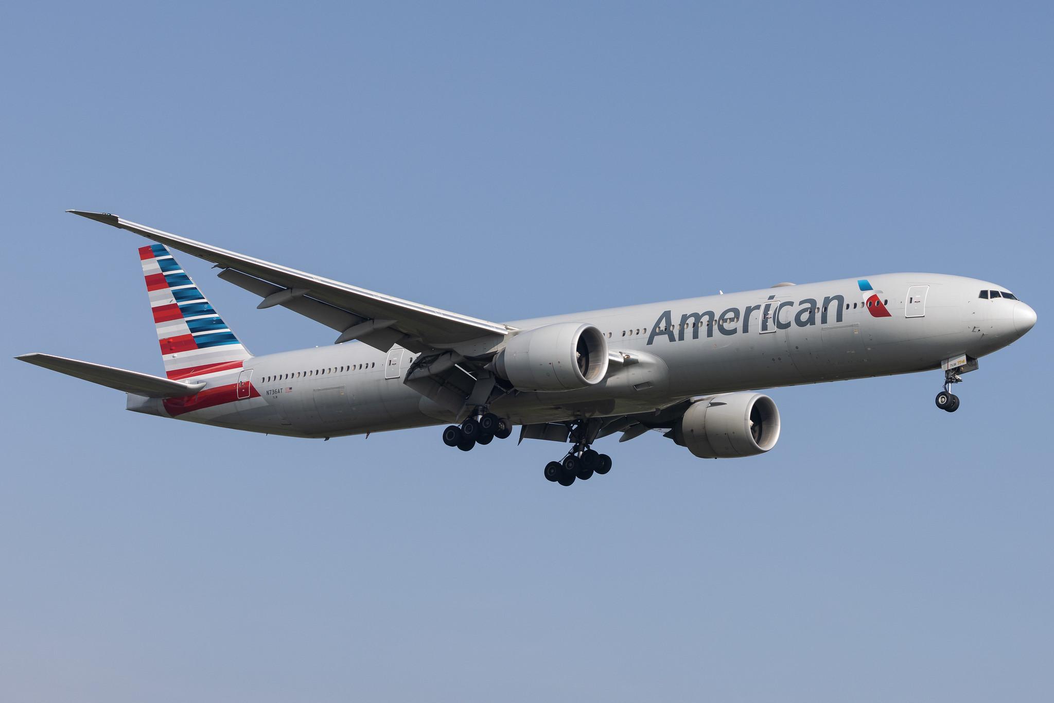 London Heathrow: American Airlines (AA / AAL) |  Boeing 777-323(ER) B77W | N736AT | MSN 33538