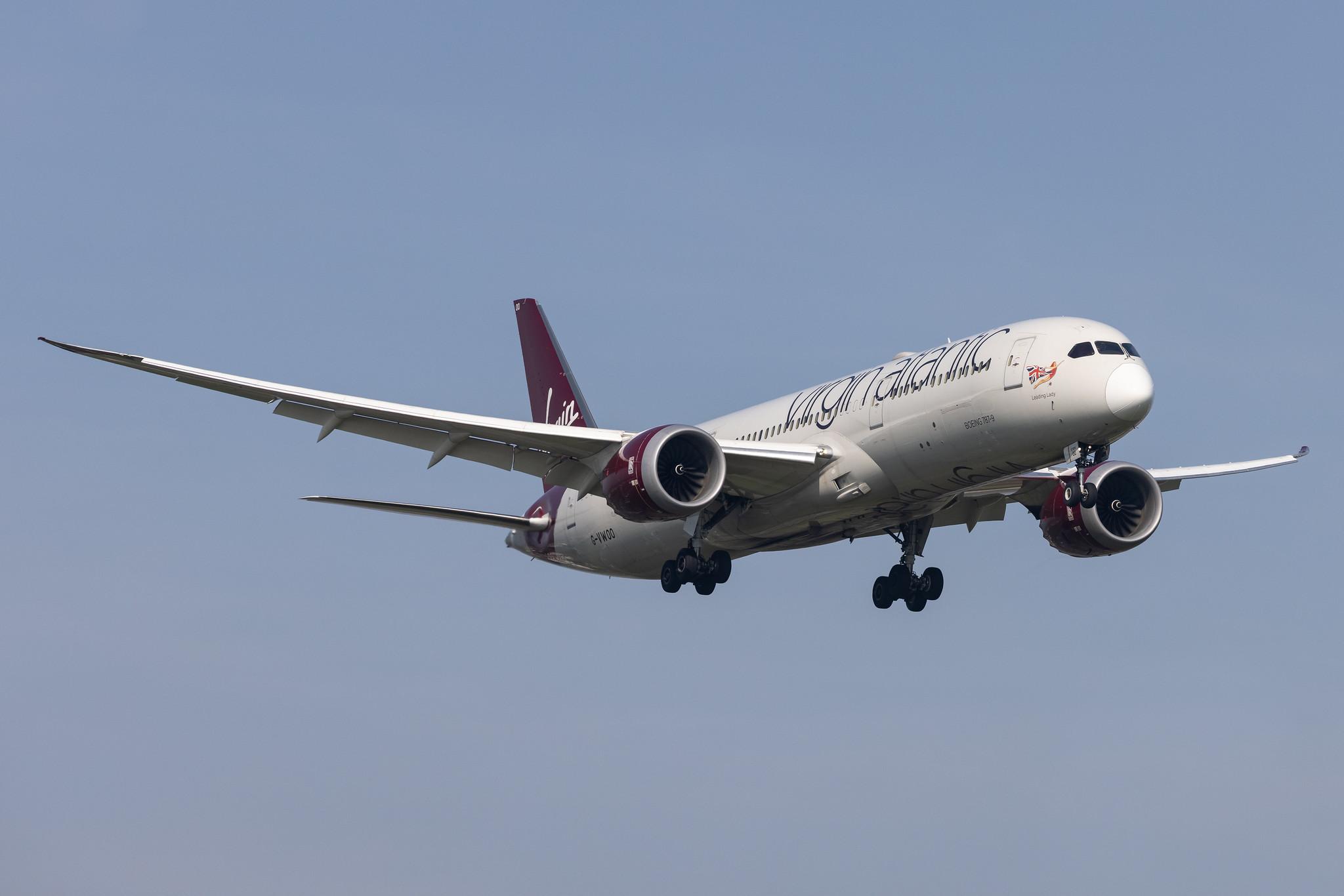 London Heathrow: Virgin Atlantic (VS / VIR) |  Boeing 787-9 Dreamliner B789 | G-VWOO | MSN 37979