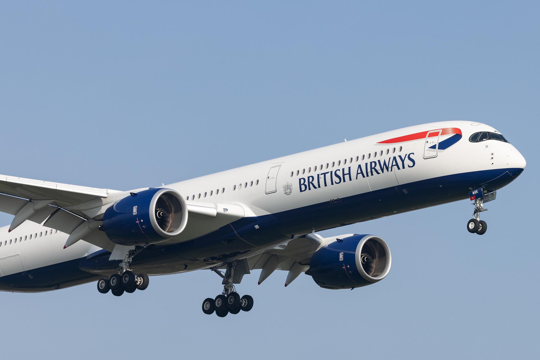 London Heathrow: British Airways (BA / BAW) |  Airbus A350-1041 A35K | G-XWBK | MSN 495