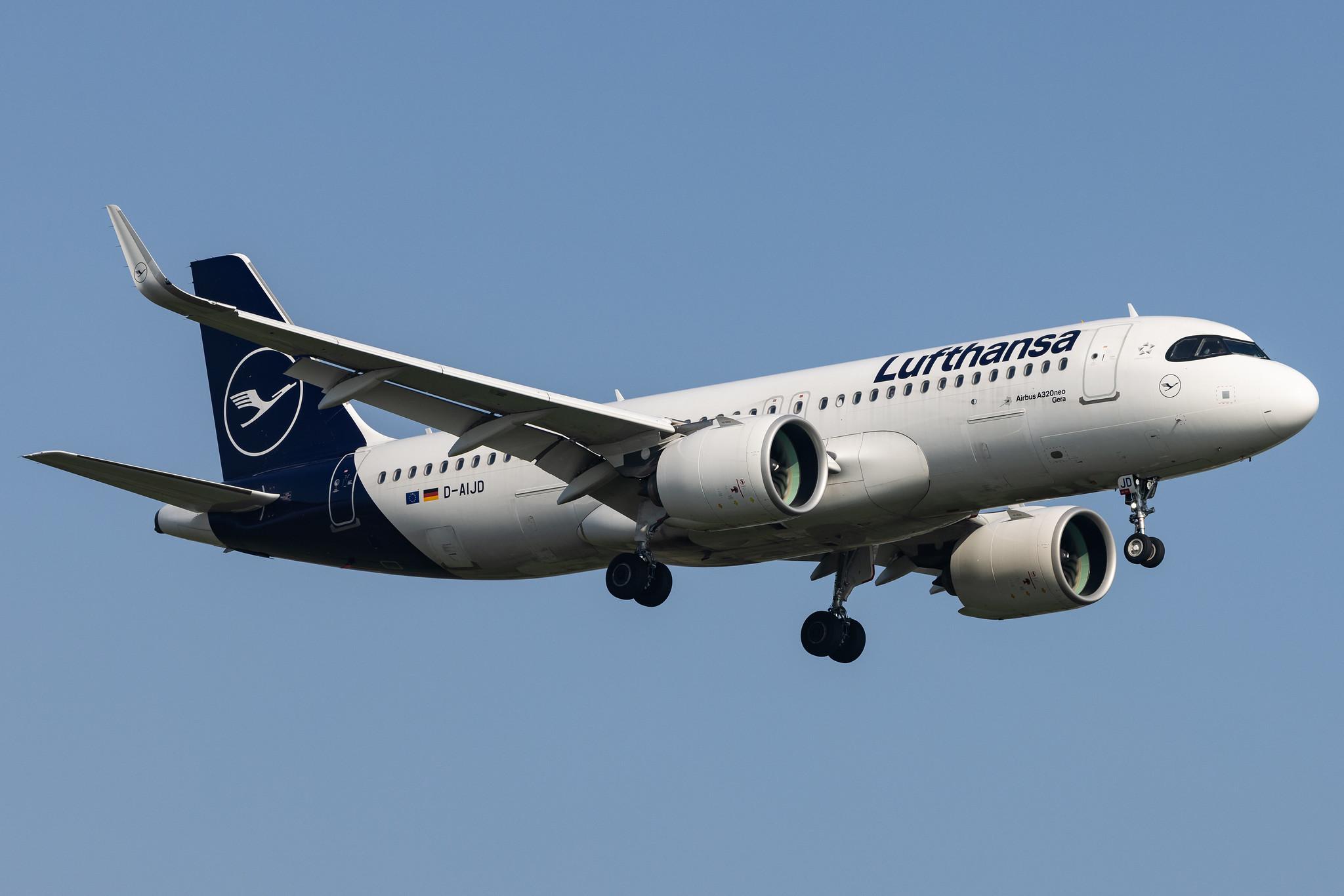 London Heathrow: Lufthansa (LH / DLH) |  Airbus A320-271N A20N | D-AIJD | MSN 10281