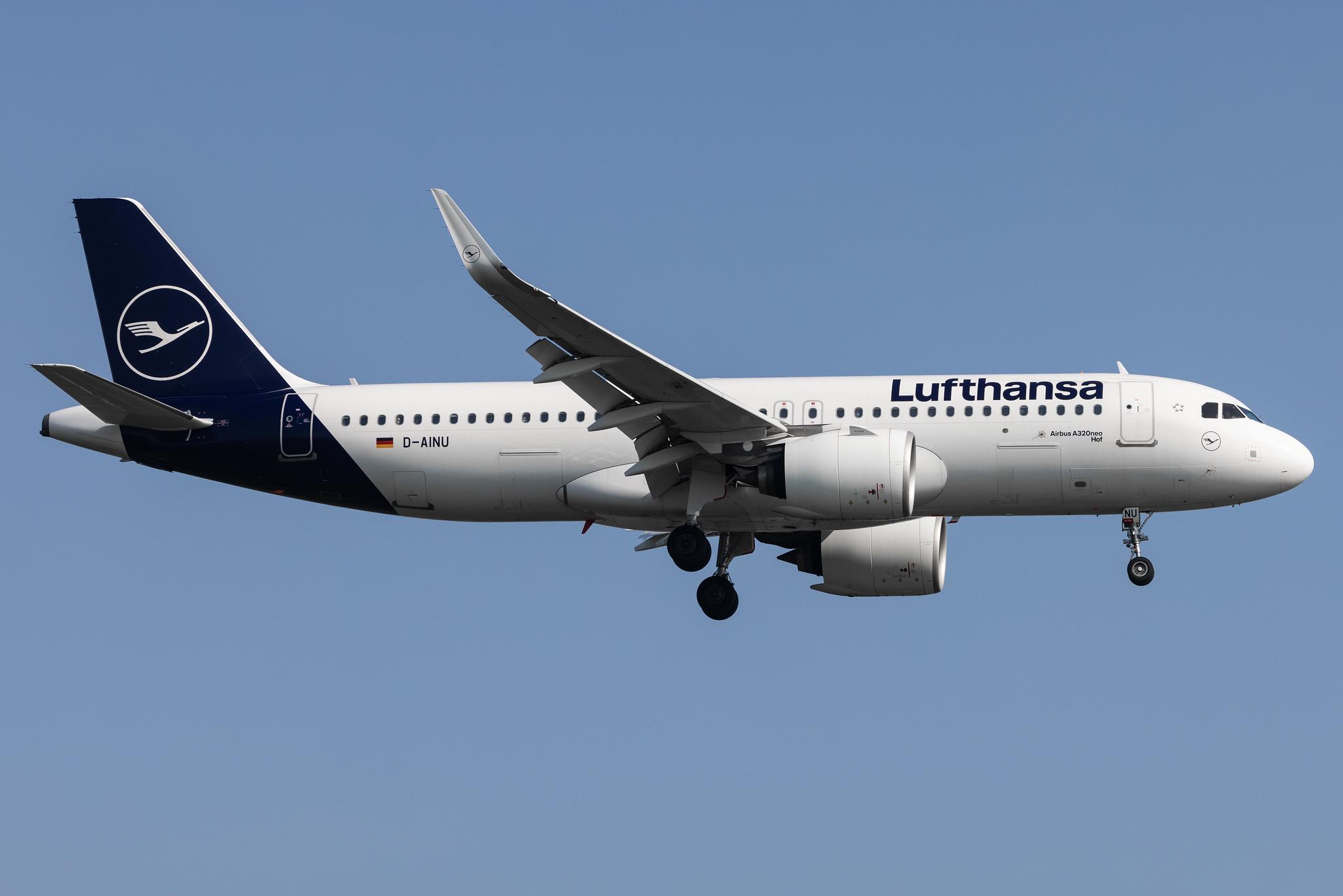 London Heathrow: Lufthansa (LH / DLH) |  Airbus A320-271N A20N | D-AINU | MSN 8728