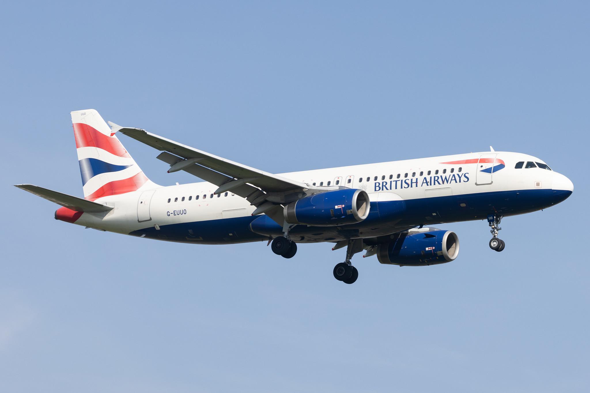 London Heathrow: British Airways (BA / BAW) |  Airbus A320-232 A320 | G-EUUO | MSN 1958