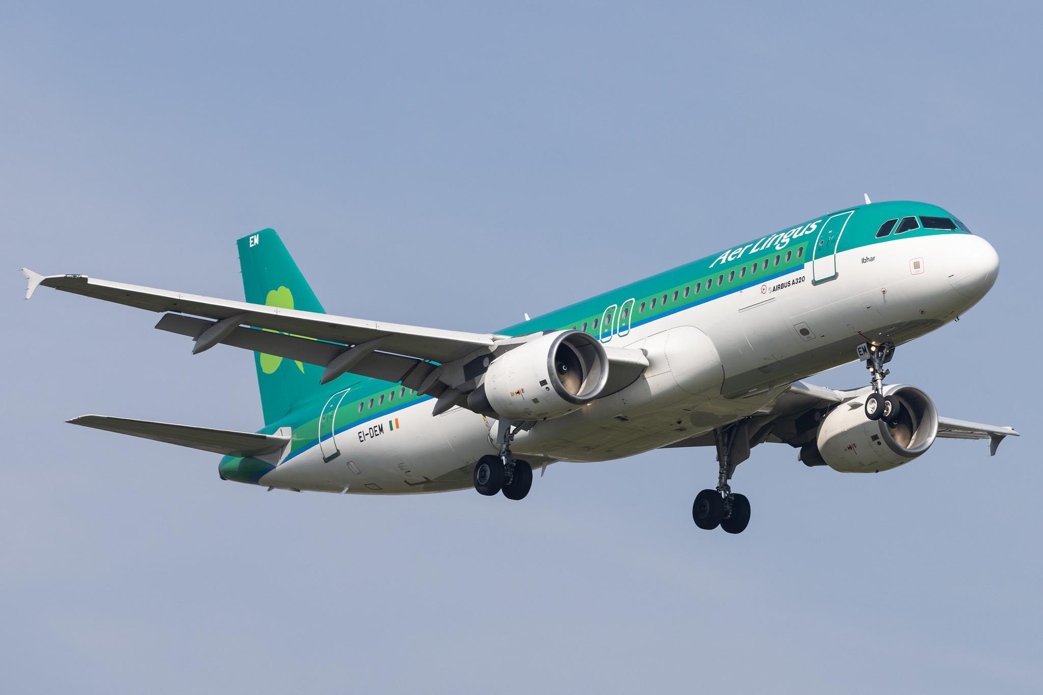 London Heathrow: Aer Lingus (EI / EIN) |  Airbus A320-214 A320 | EI-DEM | MSN 2411