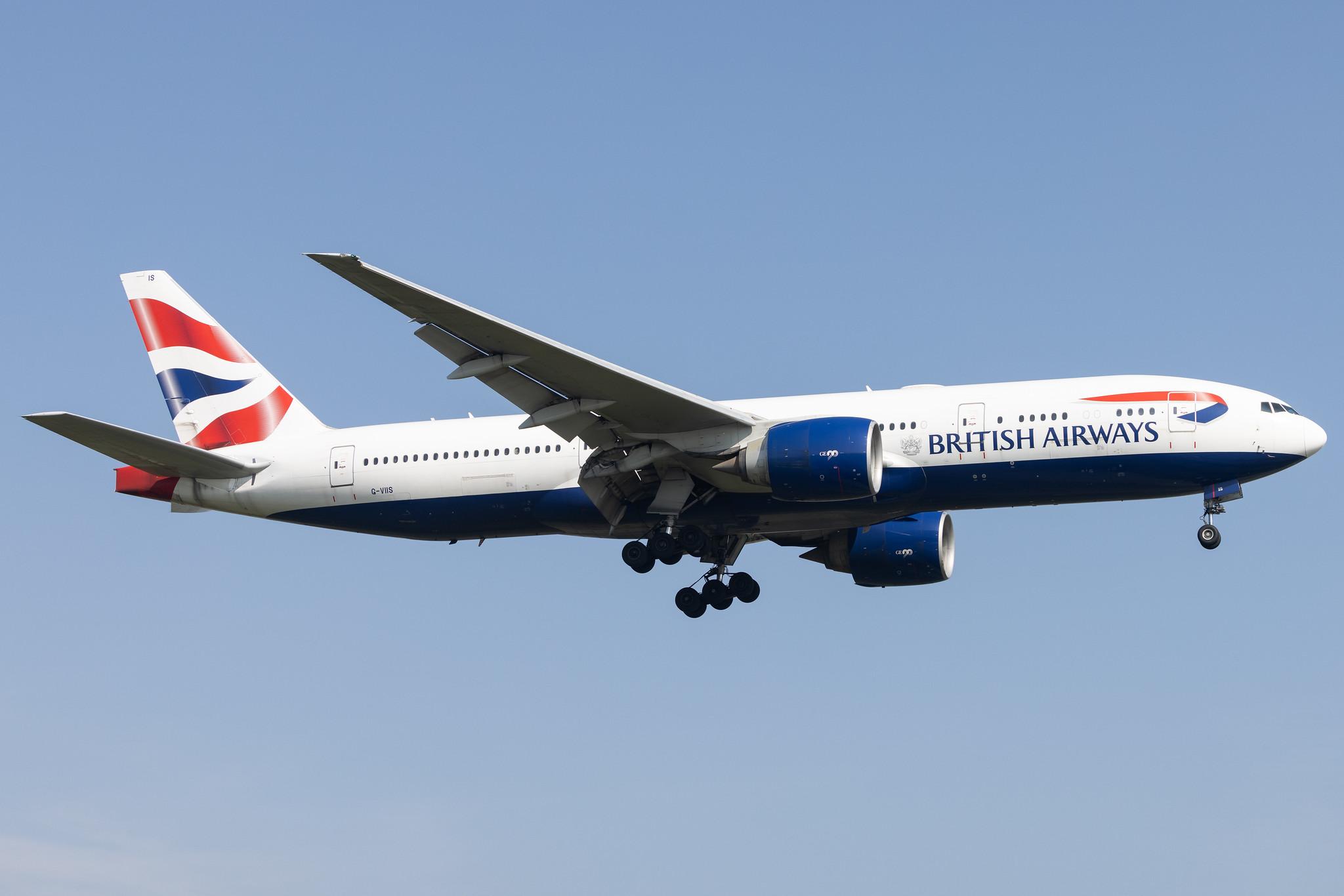 London Heathrow: British Airways (BA / BAW) |  Boeing 777-236(ER) B772 | G-VIIS | MSN 29323