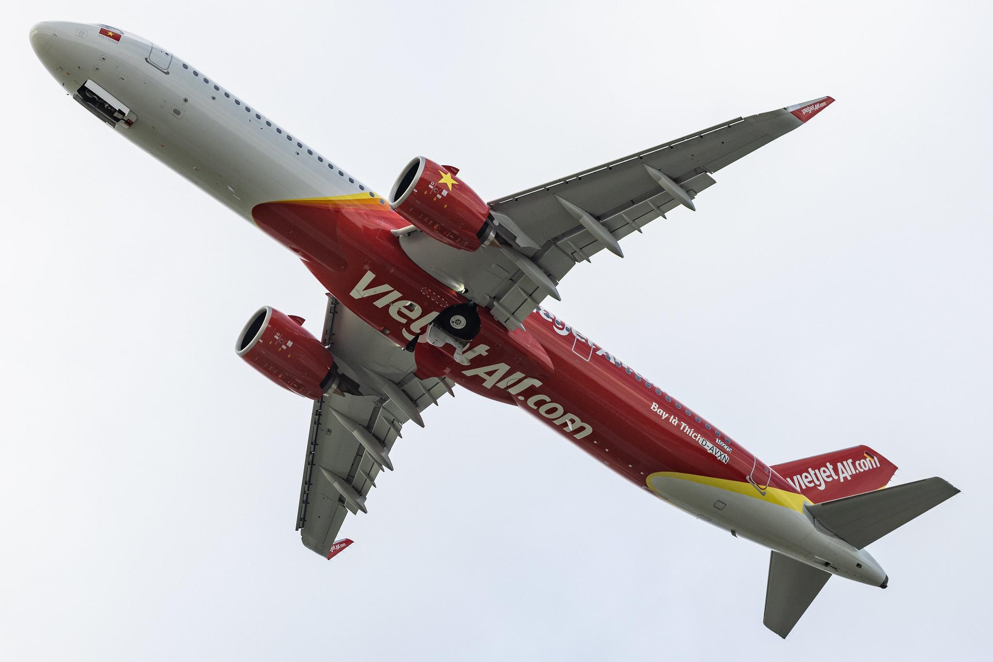 Hamburg Finkenwerder: VietJetAir (VJ / VJC) | Airbus A321-271NX A21N | D-AVXN | VN- | MSN 10275
